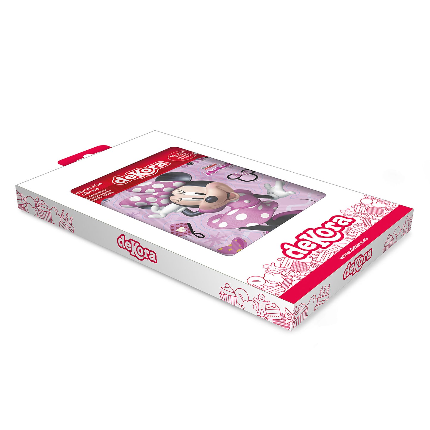 AZYME GATEAU SILHOUETTE MINNIE MOUSE 14,8X21CM