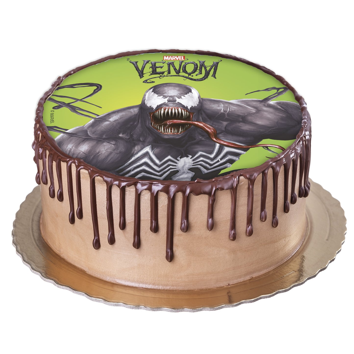 VENOM CAKE WAFER DISC 20CM
