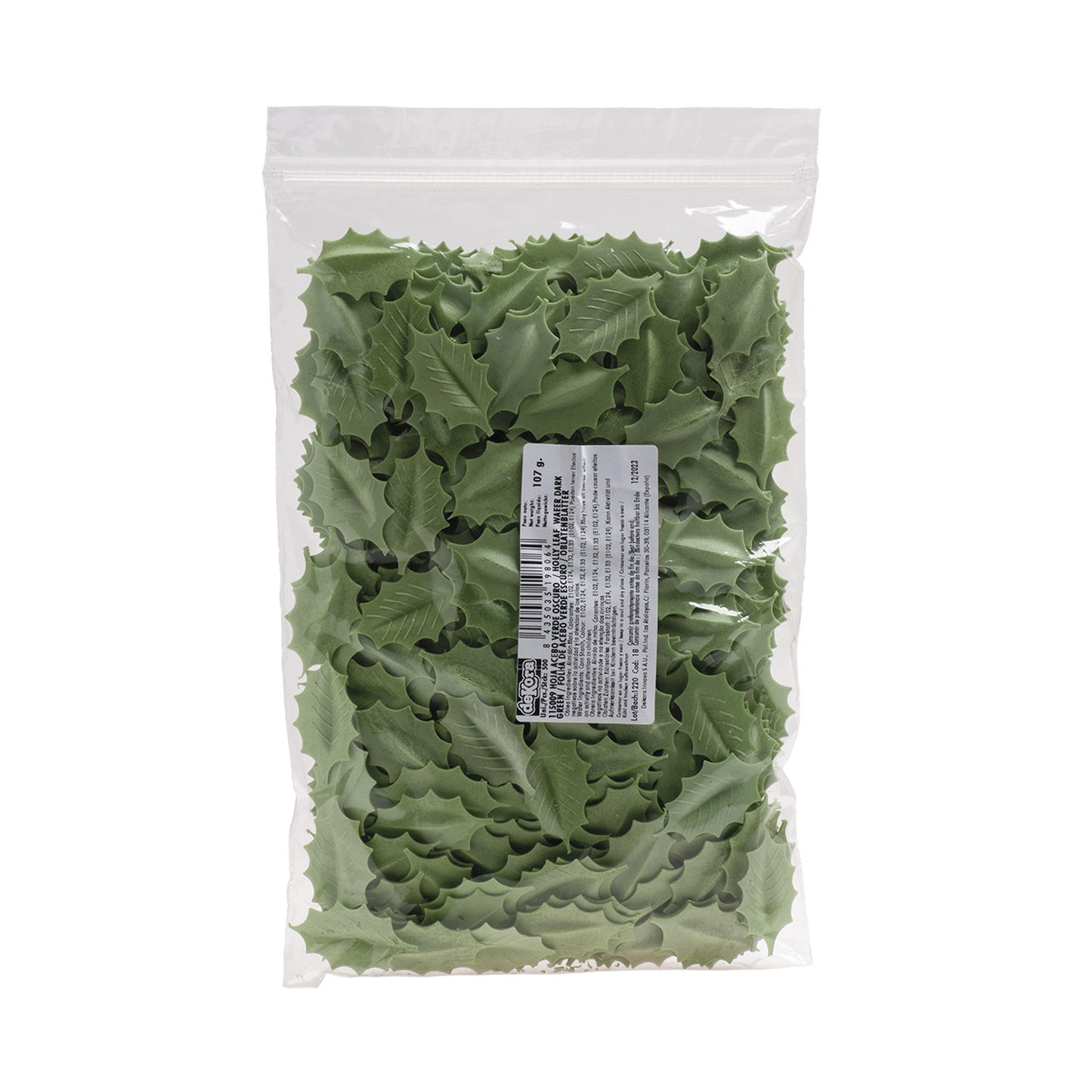 GRANDE FEUILLE DE HOUX VERT FONCÉ AZF