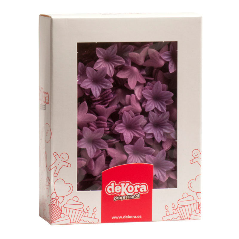 400 VIOLET WAFER LILIES 2 CM