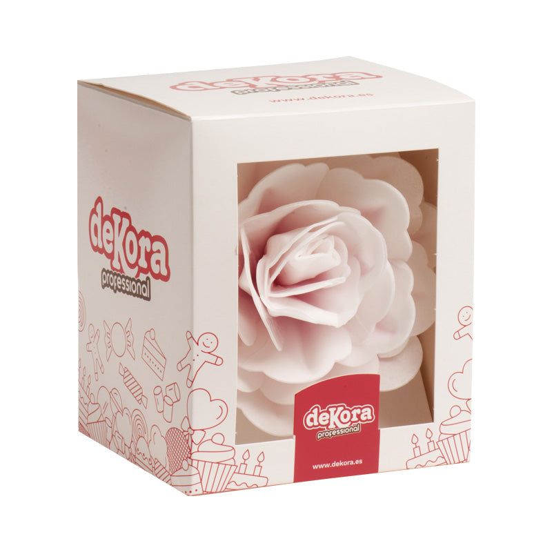 ROSE GEANT AZYME COULEUR ROSA 12,5 CM