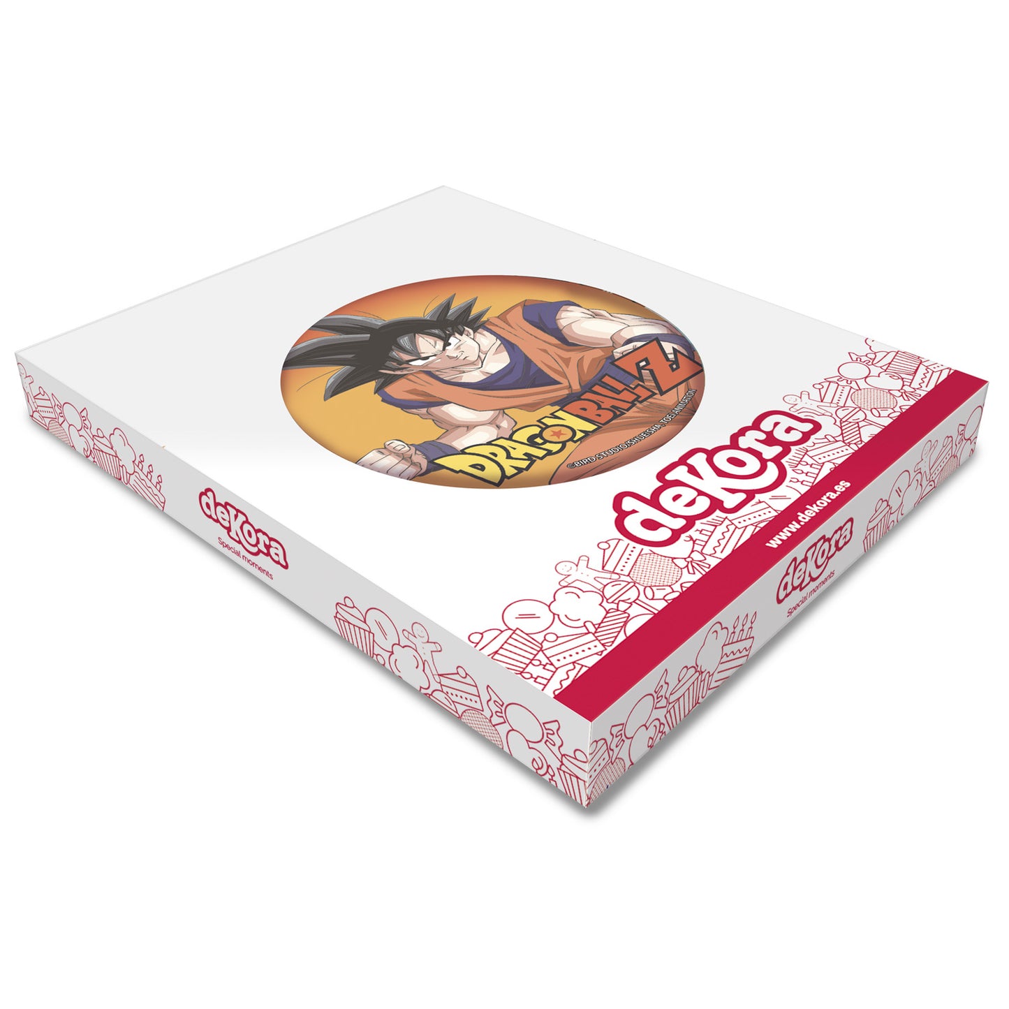 DISCO HOSTIA BOLO DRAGON BALL 20CM