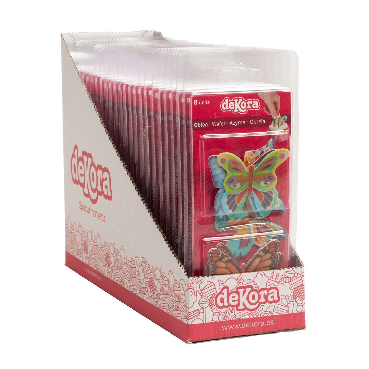 PAPPILLONS EN AZYME BLISTER 8U