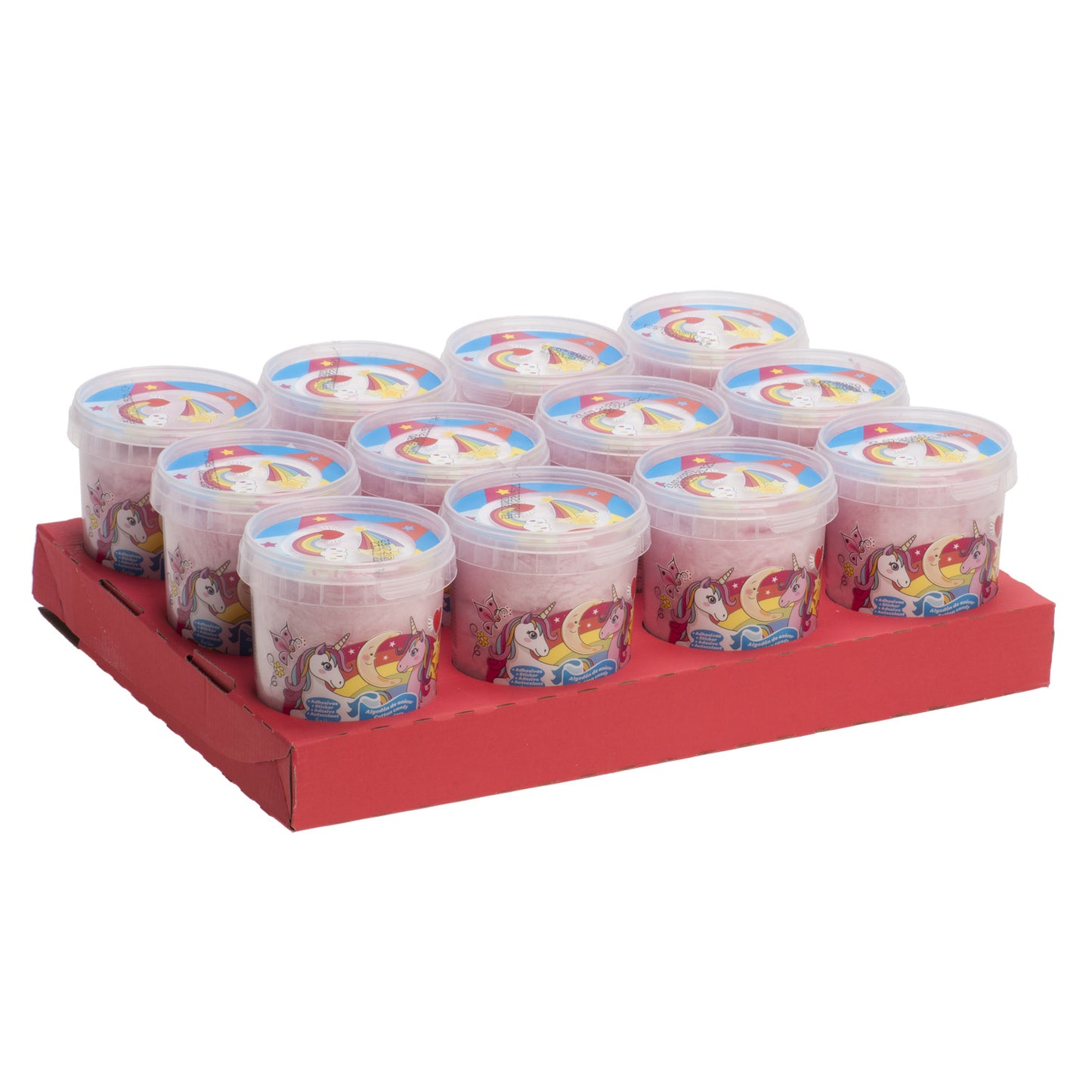 UNICORN CANDY FLOSS WITH STICKER 30 GR