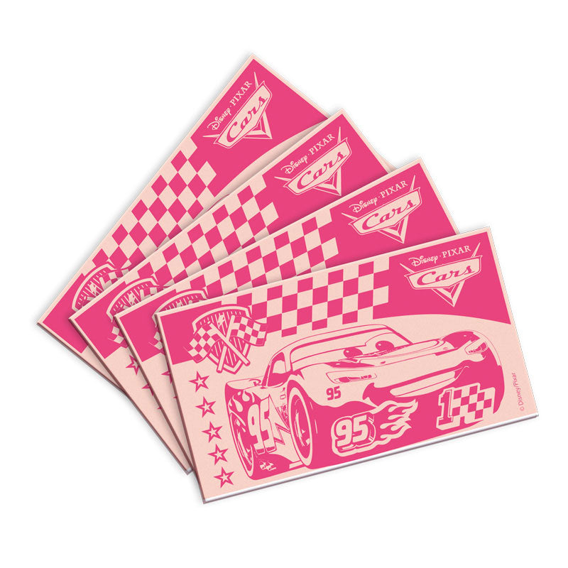 HUCHA CARS CON BILLETES DE OBLEA COMESTIBLE 10GR