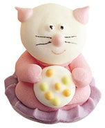 FARM ANIMALS JELLY FIGURINES 4CM 3D
