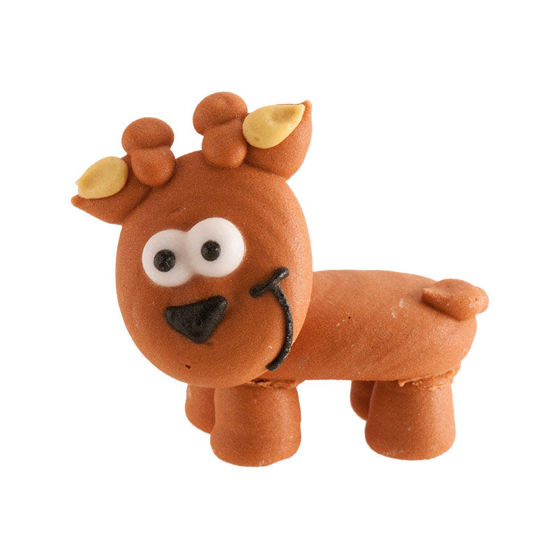 FARM ANIMALS 3D SUGAR CAKE DECORATION 3x3 CM