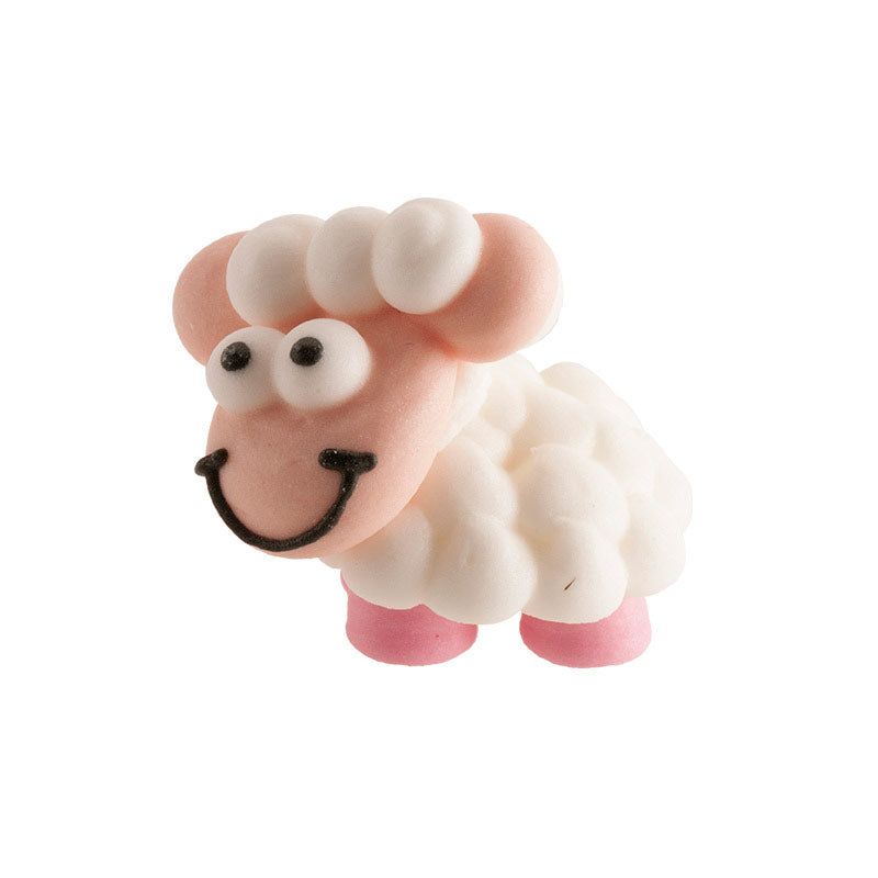 FARM ANIMALS 3D SUGAR CAKE DECORATION 3x3 CM