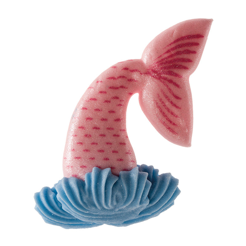 SUGAR CAKE DECORATION 2D "MERMAIDS" 4,5 CM