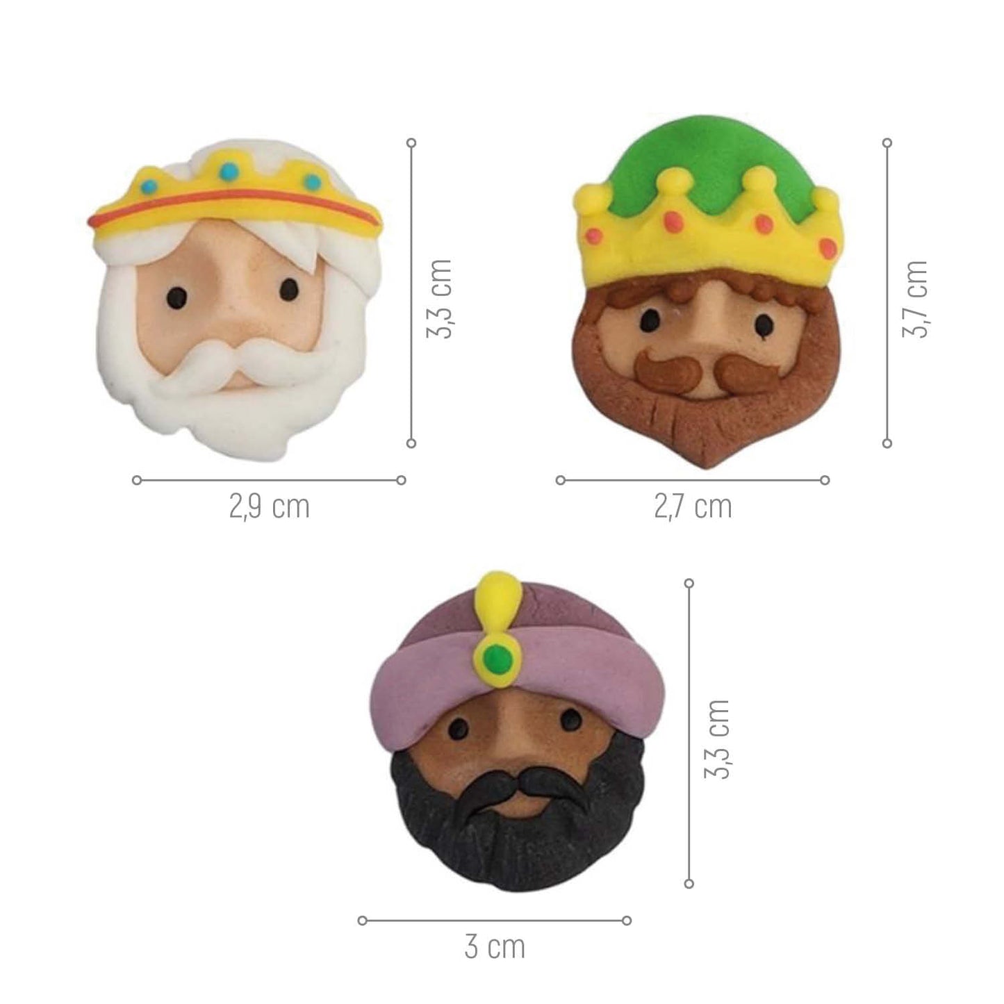 SUGAR DECORATION MAGIC KINGS