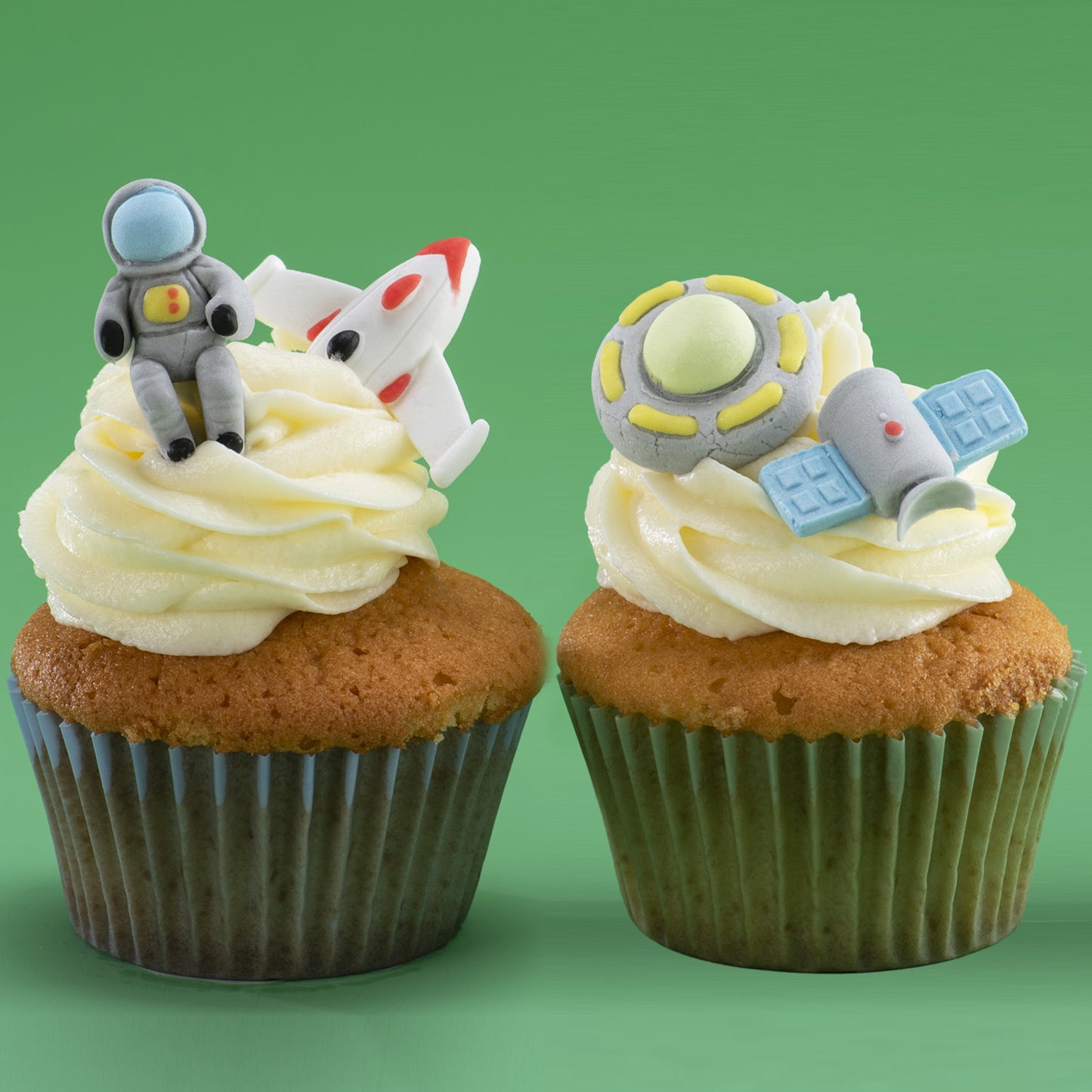 DECORATION SUCRE 2D L’ESPACE ET ASTRONAUTES