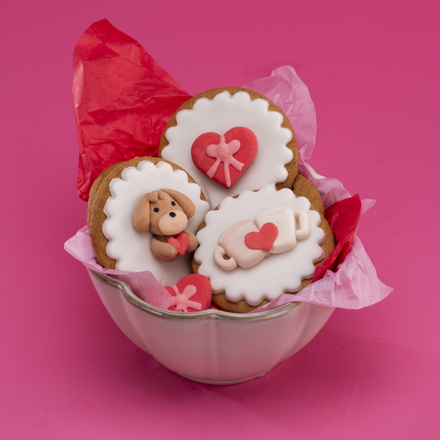 DECORACIÓN AZÚCAR SURTIDO ENAMORADOS 5 DISEÑOS