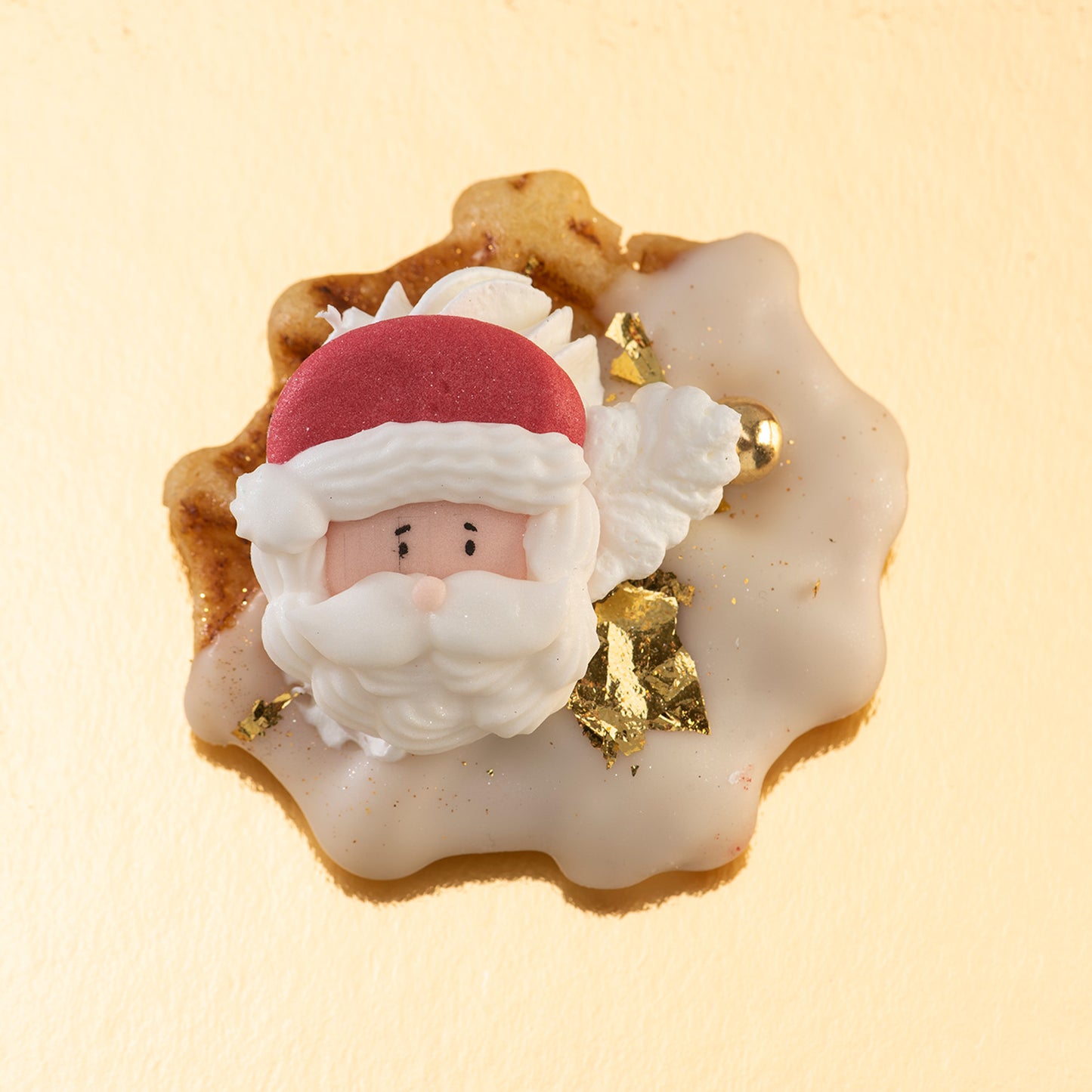 DECORAZIONE DI ZUCCHERO 2D DI NATALE 4 DISEGNI