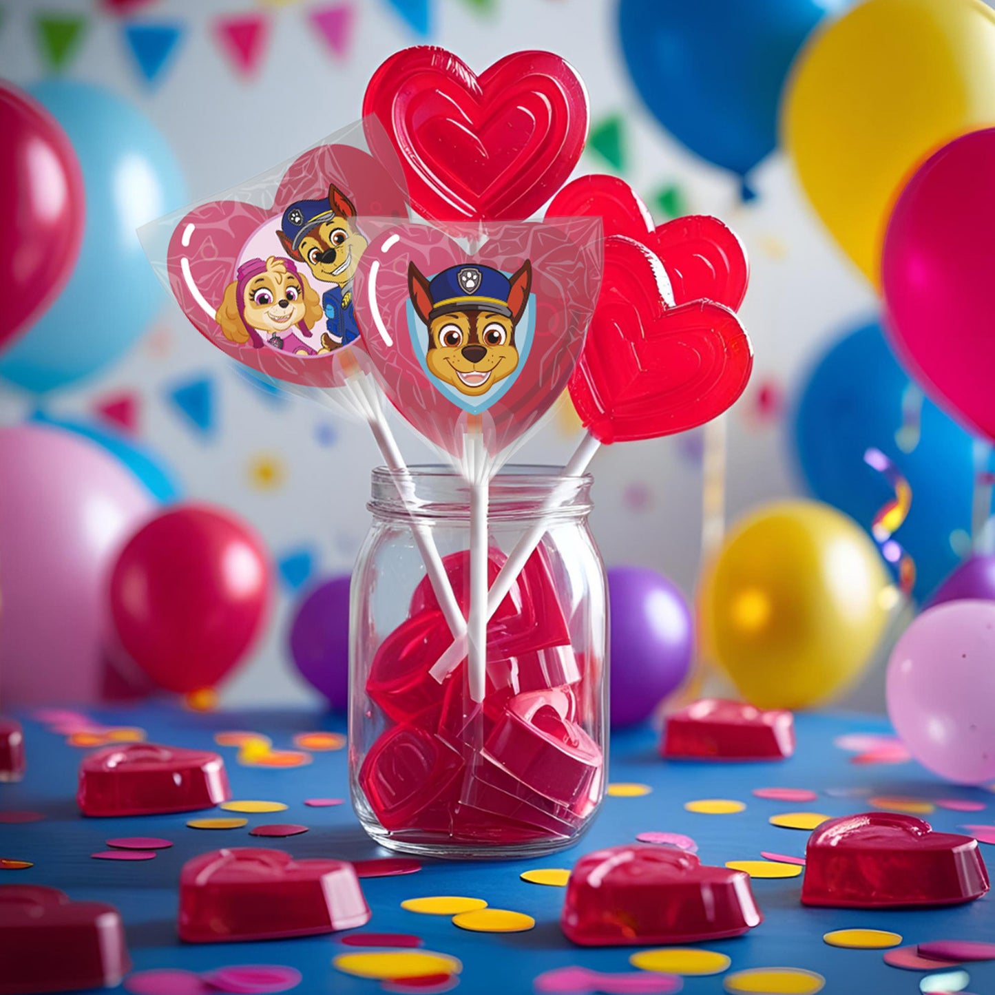 SUCETTES COEUR PAW PATROL 13.9GR