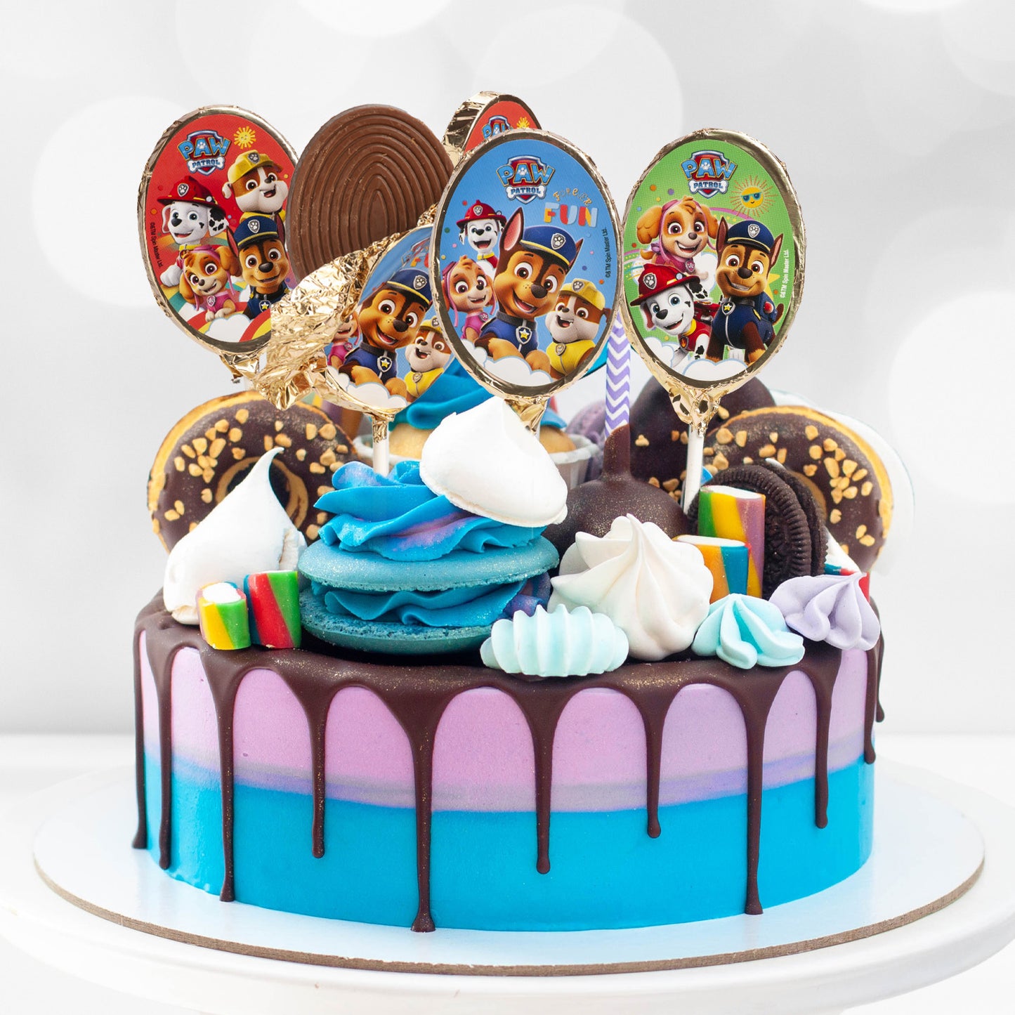 SUCETTES CHOCOLAT PAW PATROL 30GR