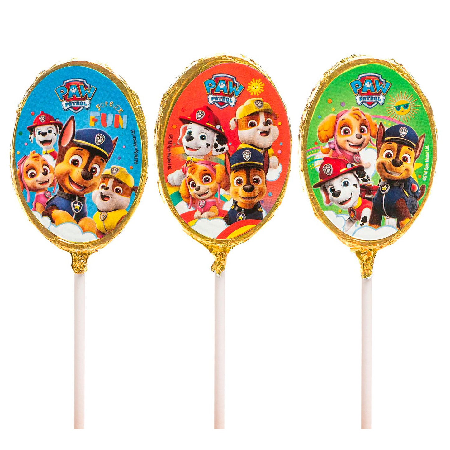SUCETTES CHOCOLAT PAW PATROL 30GR