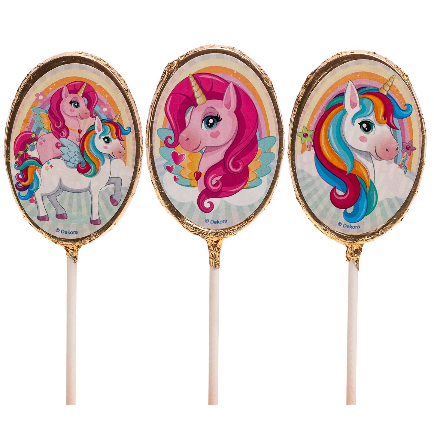 UNICORN CHOCOLATE LOLLIPOPS 30 gr