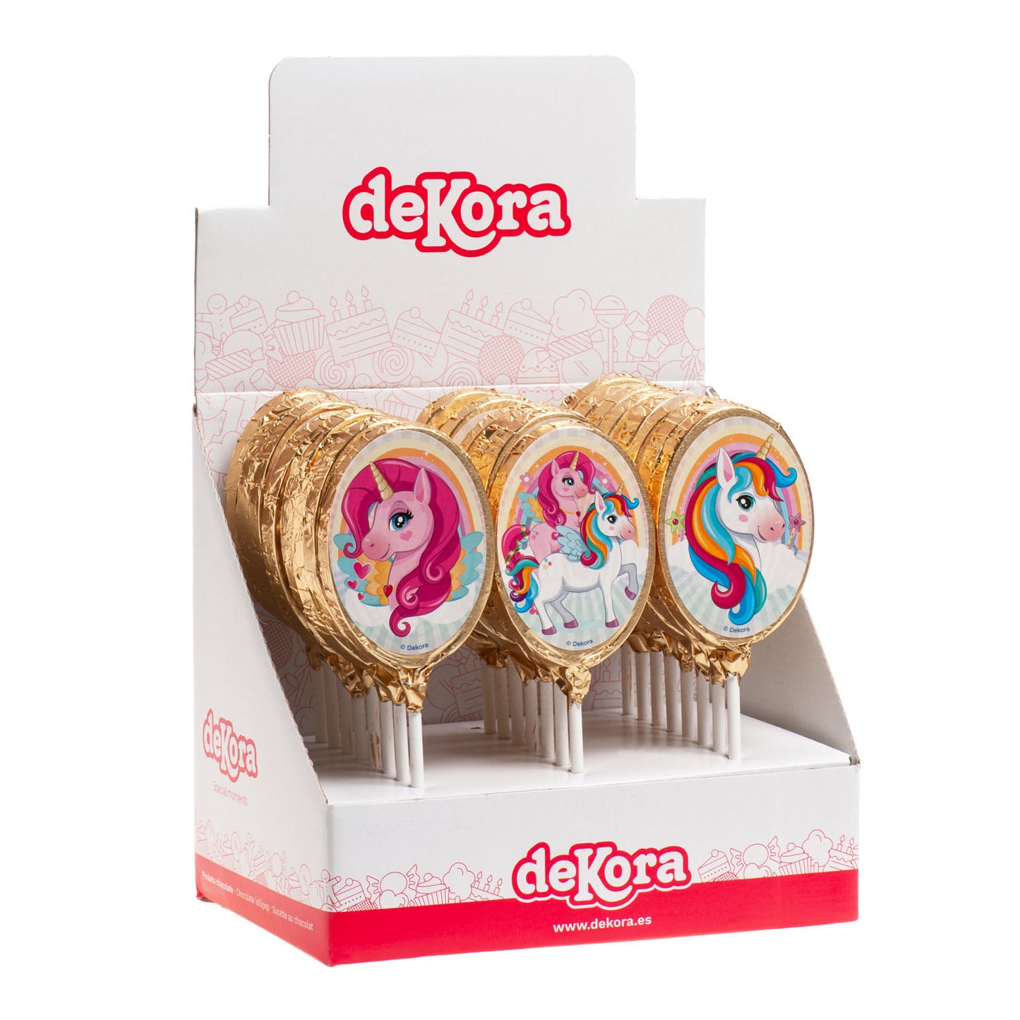UNICORN CHOCOLATE LOLLIPOPS 30 gr