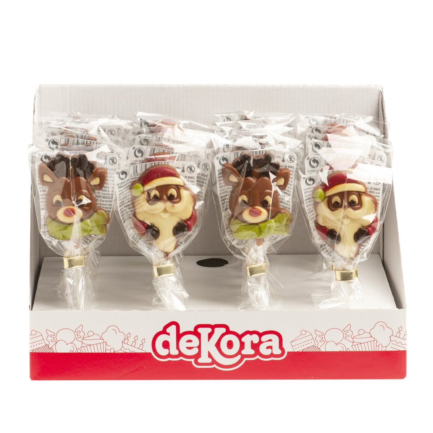 SUCETTES CHOCOLAT NOËL 20GR