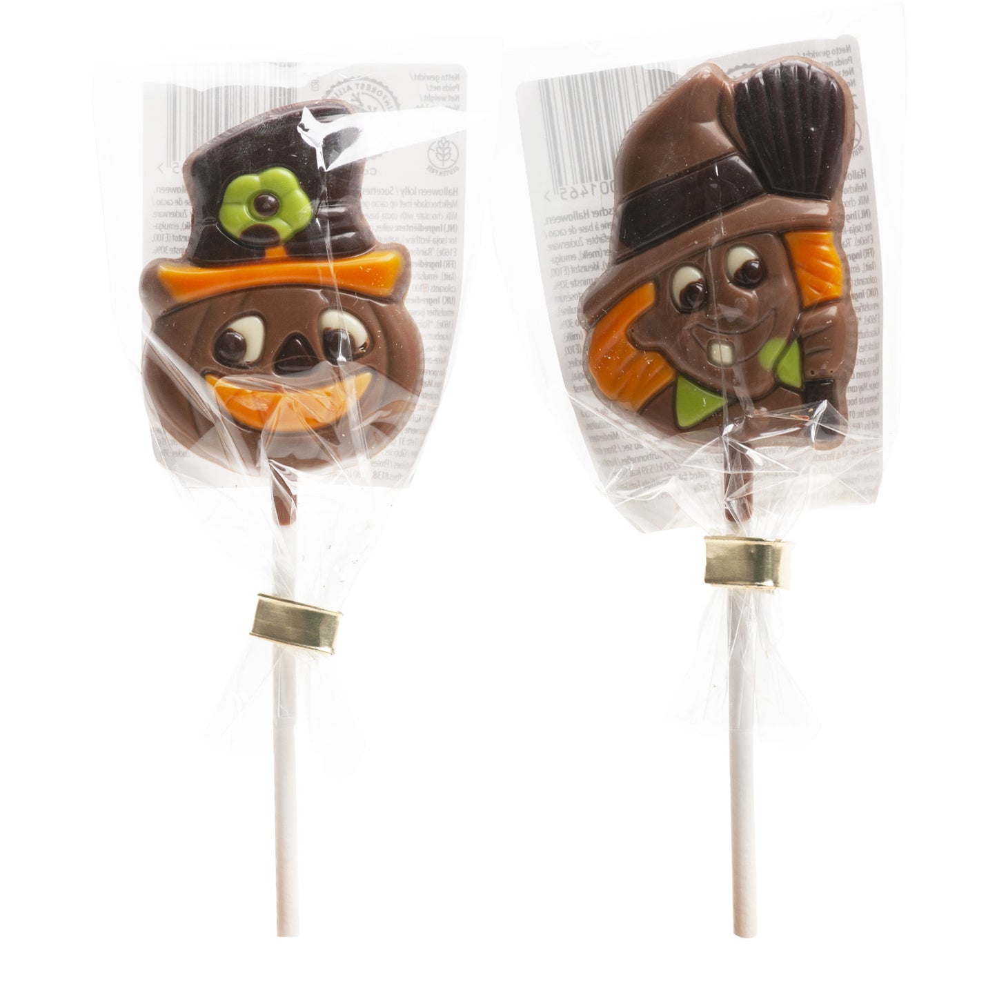 SUCETTES CHOCOLAT HALLOWEEN 20GR