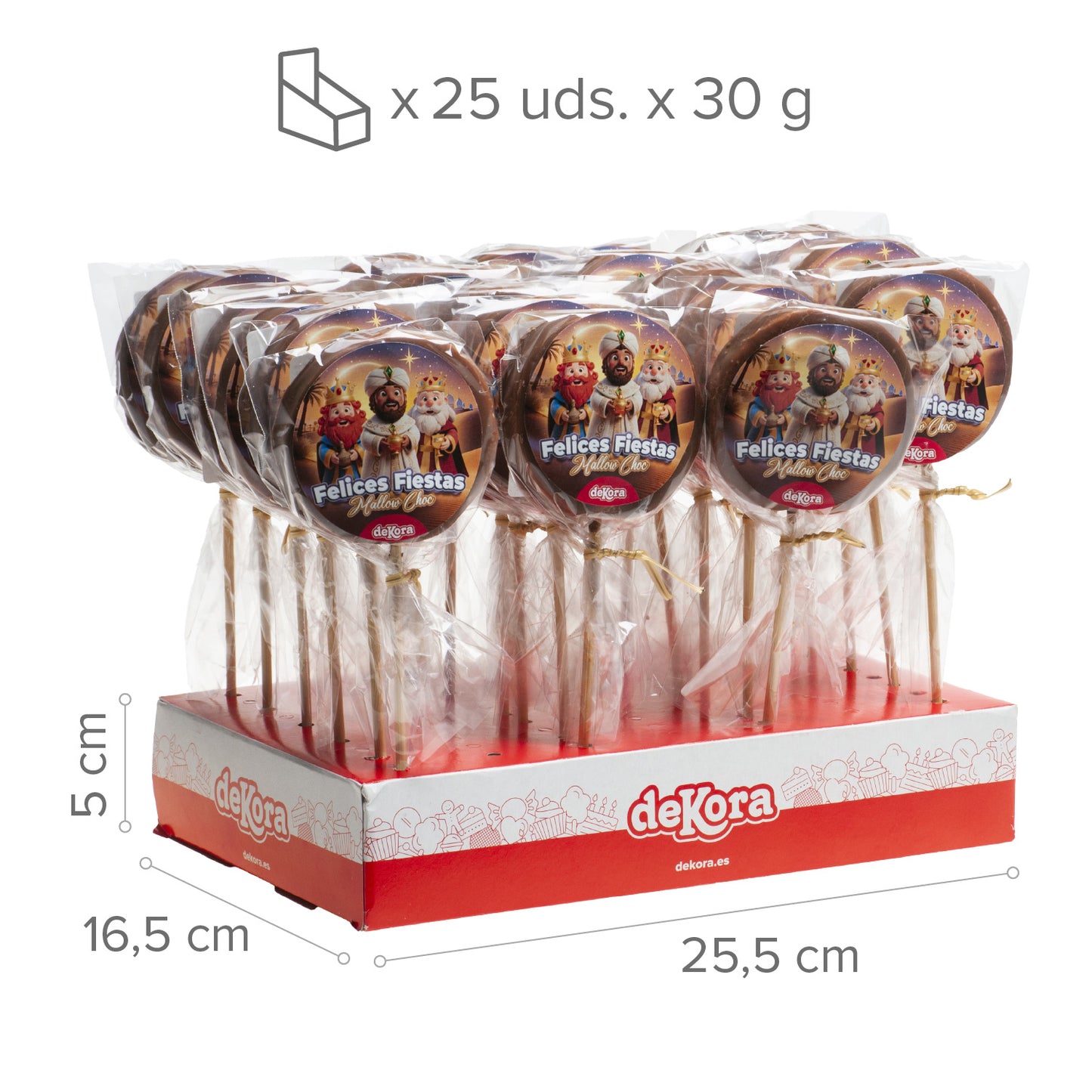LECCAPIEDI MALLOW CHOC KINGS 35GR