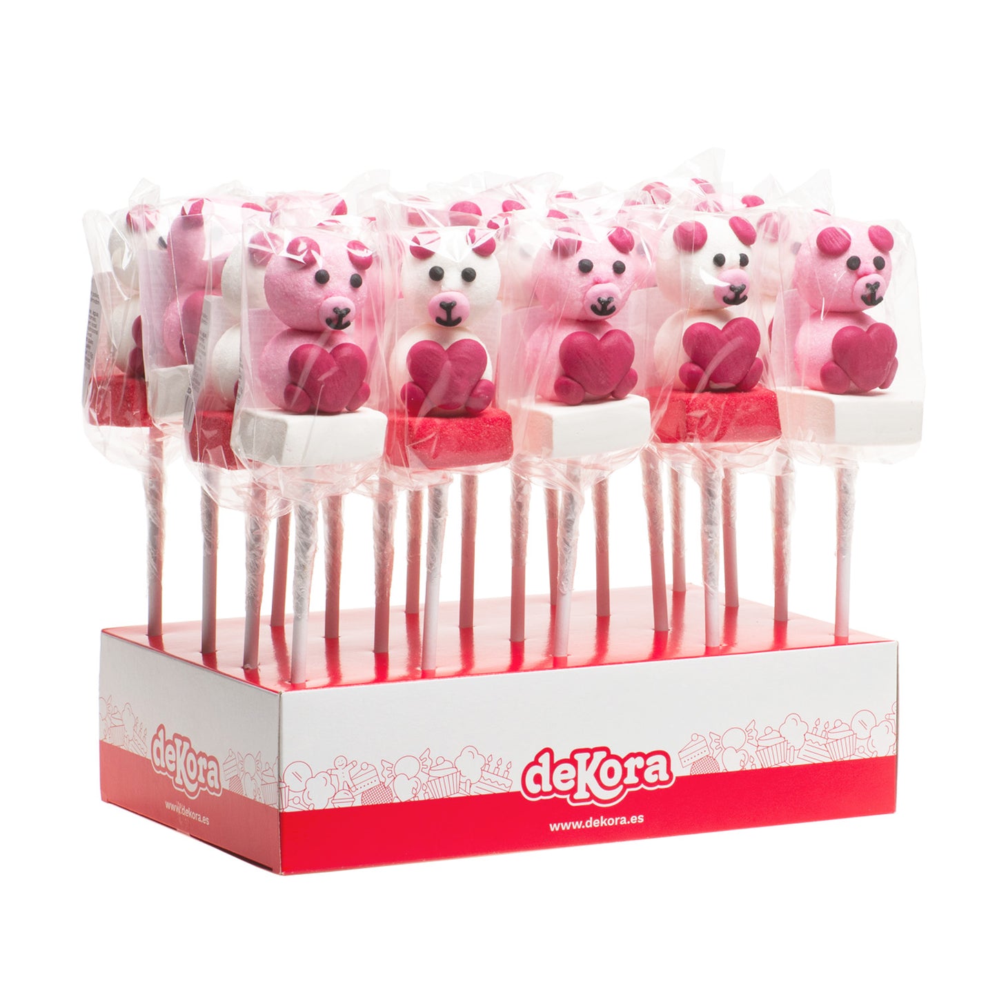 MALLOW BEAR HEART KEBAB 35GR