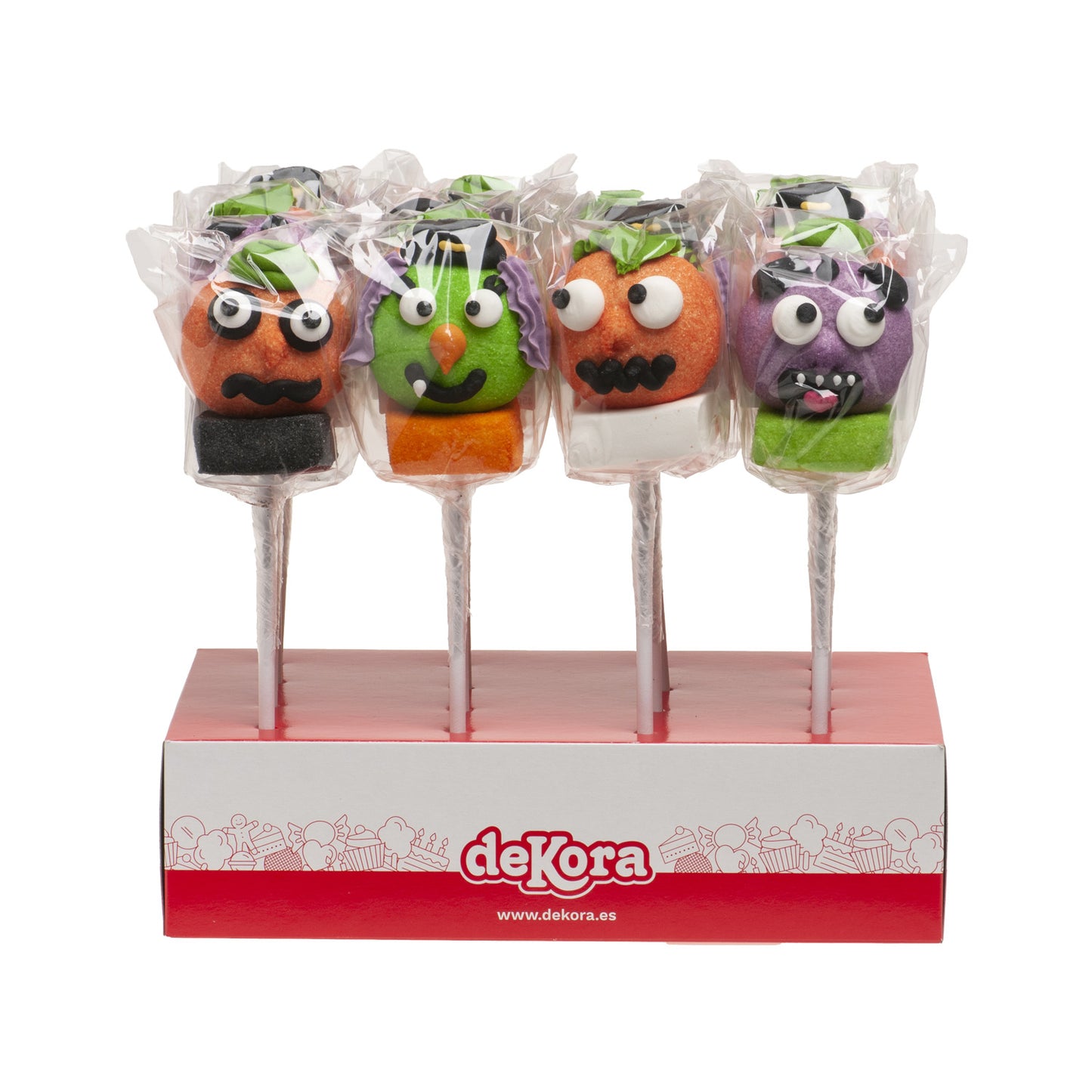 BROCHETTE NUAGE ASSORTIMENT HALLOWEEN 45GR