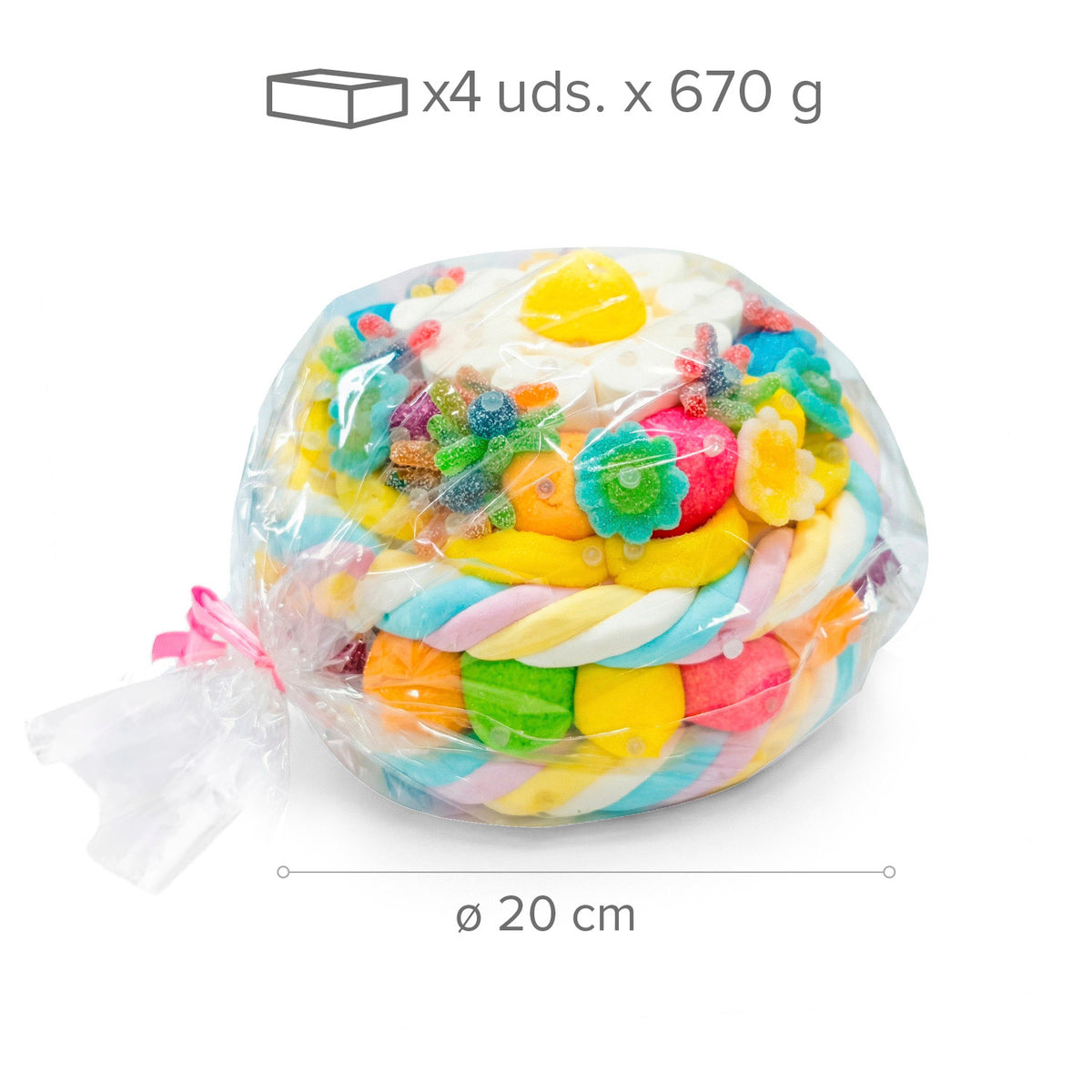 TORTA MALLOW OCTOPUS 670GRGR