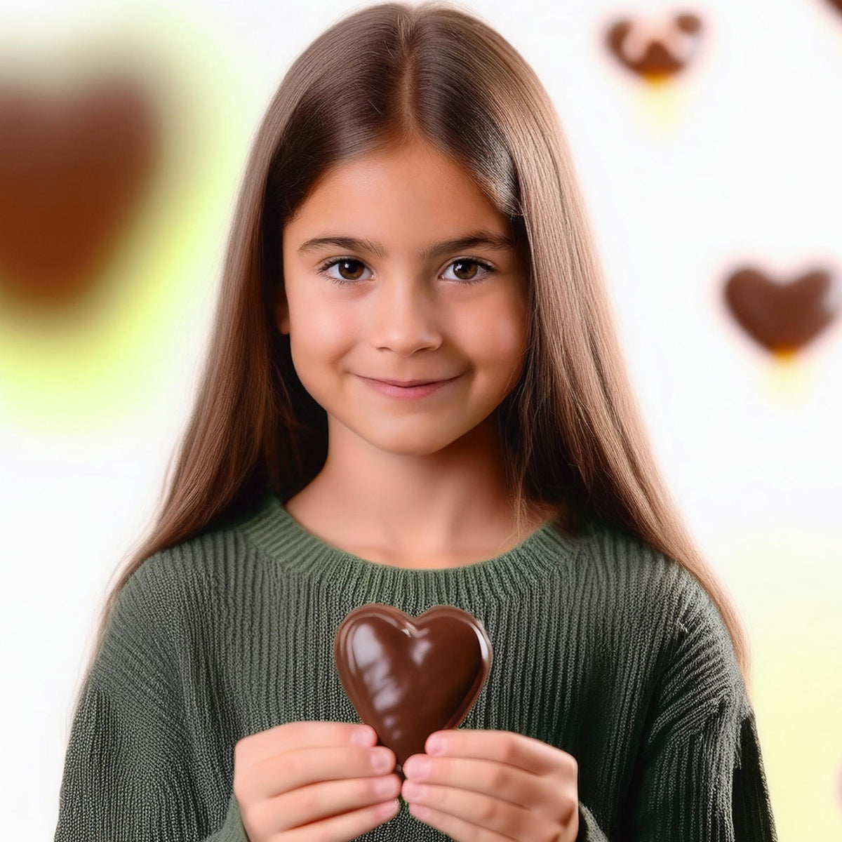 CORAÇÃO DE CHOCOLATE COM MARCADOR DE PÁGINA 25GR
