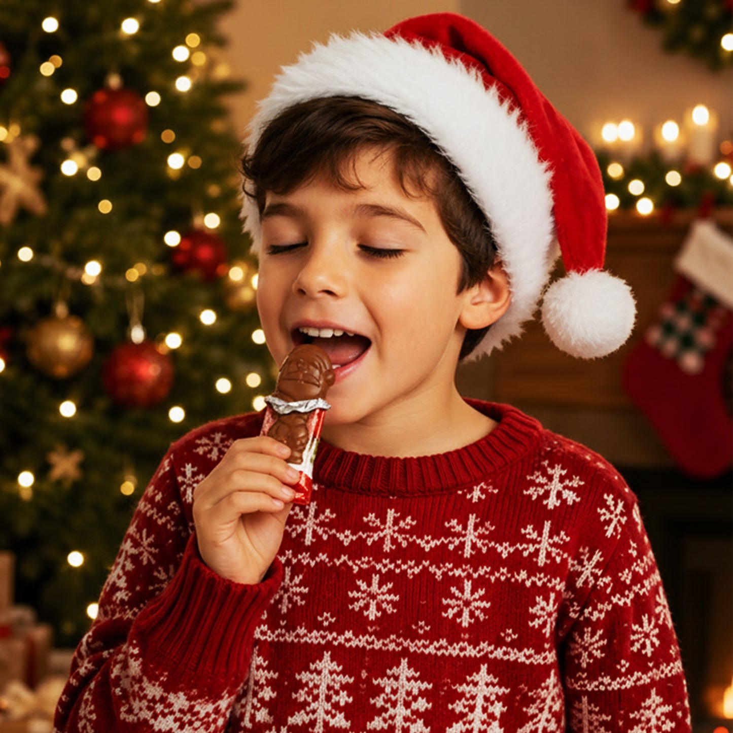 CIOCCOLATINI HAPPY BABBO NATALE 80 GR