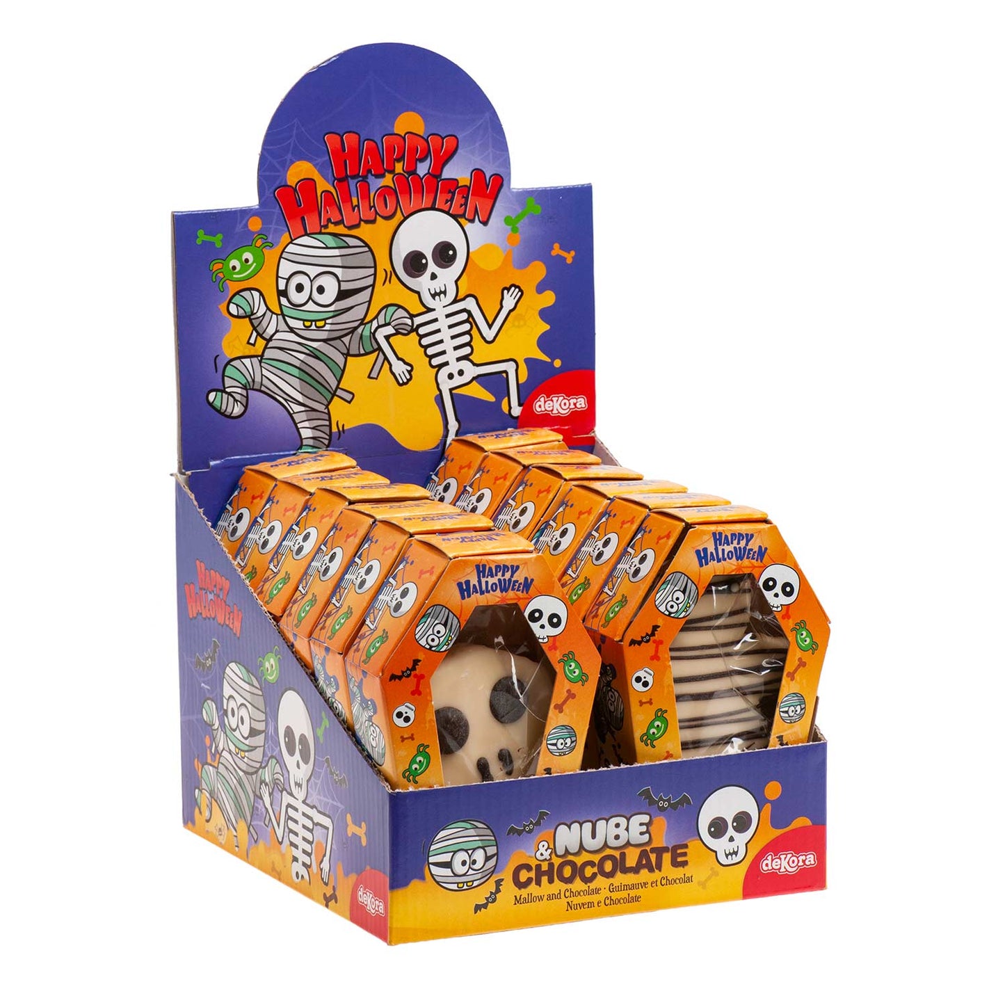 CHOCOLATS AVEC MALLOW MOMIE ET ??CRÂNE 30GR