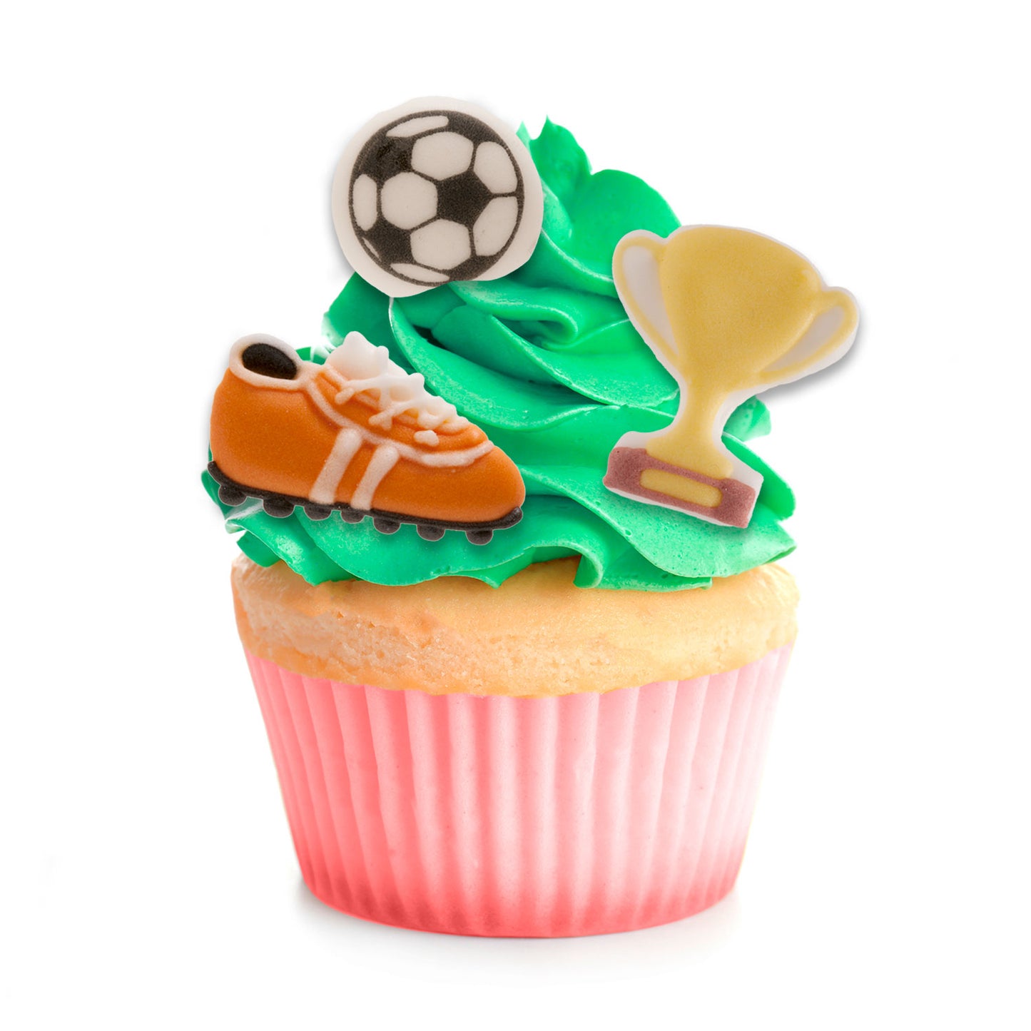 BLISTER SUGAR CAKE DECORATION FOOTBALL
