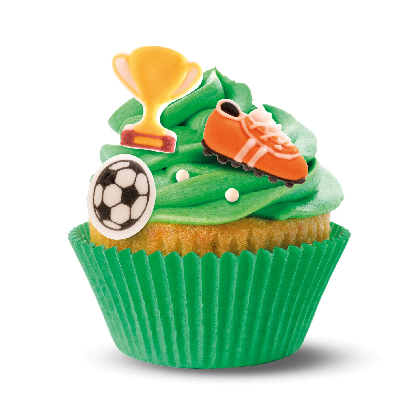 BLISTER SUGAR CAKE DECORATION FOOTBALL
