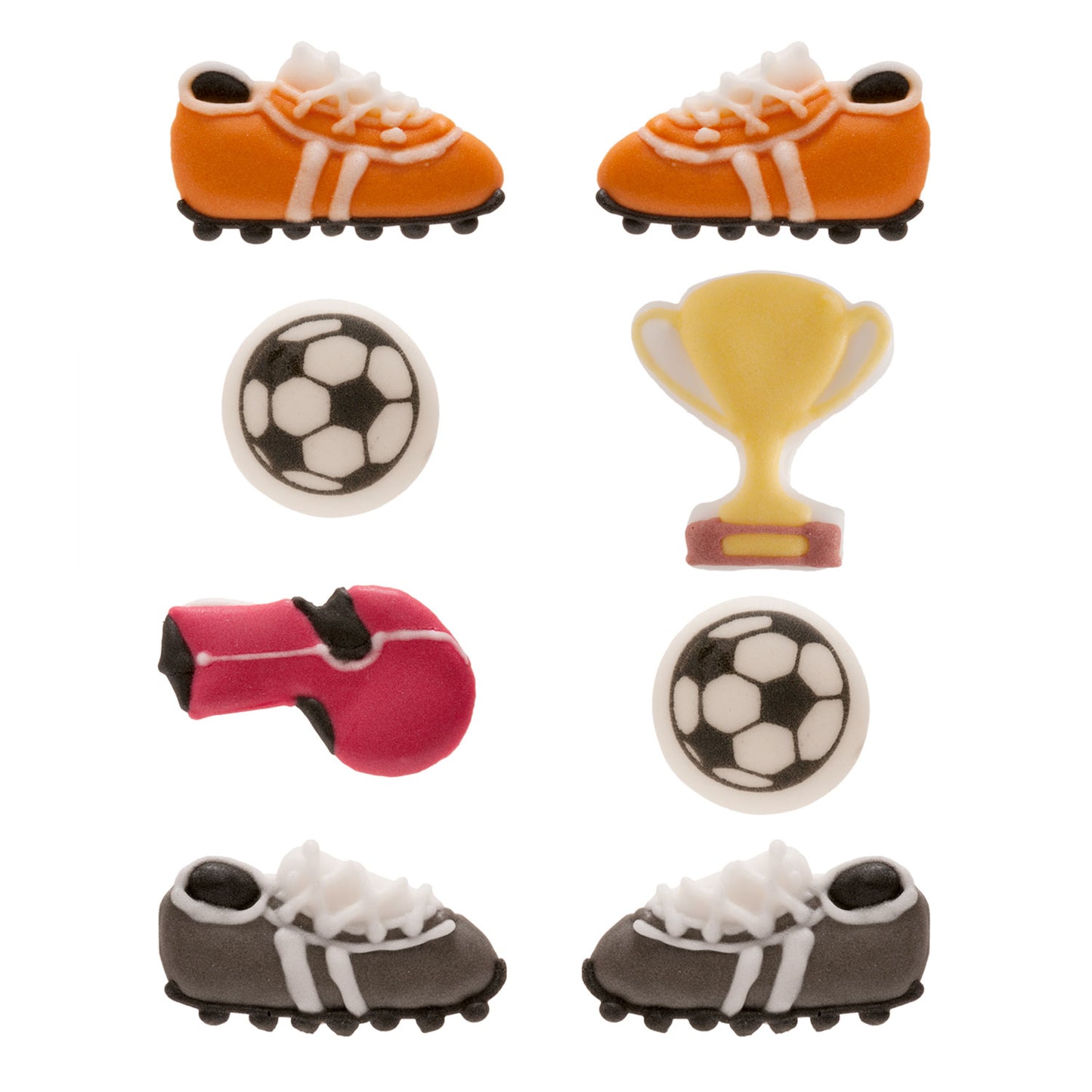 BLISTER SUGAR CAKE DECORATION FOOTBALL
