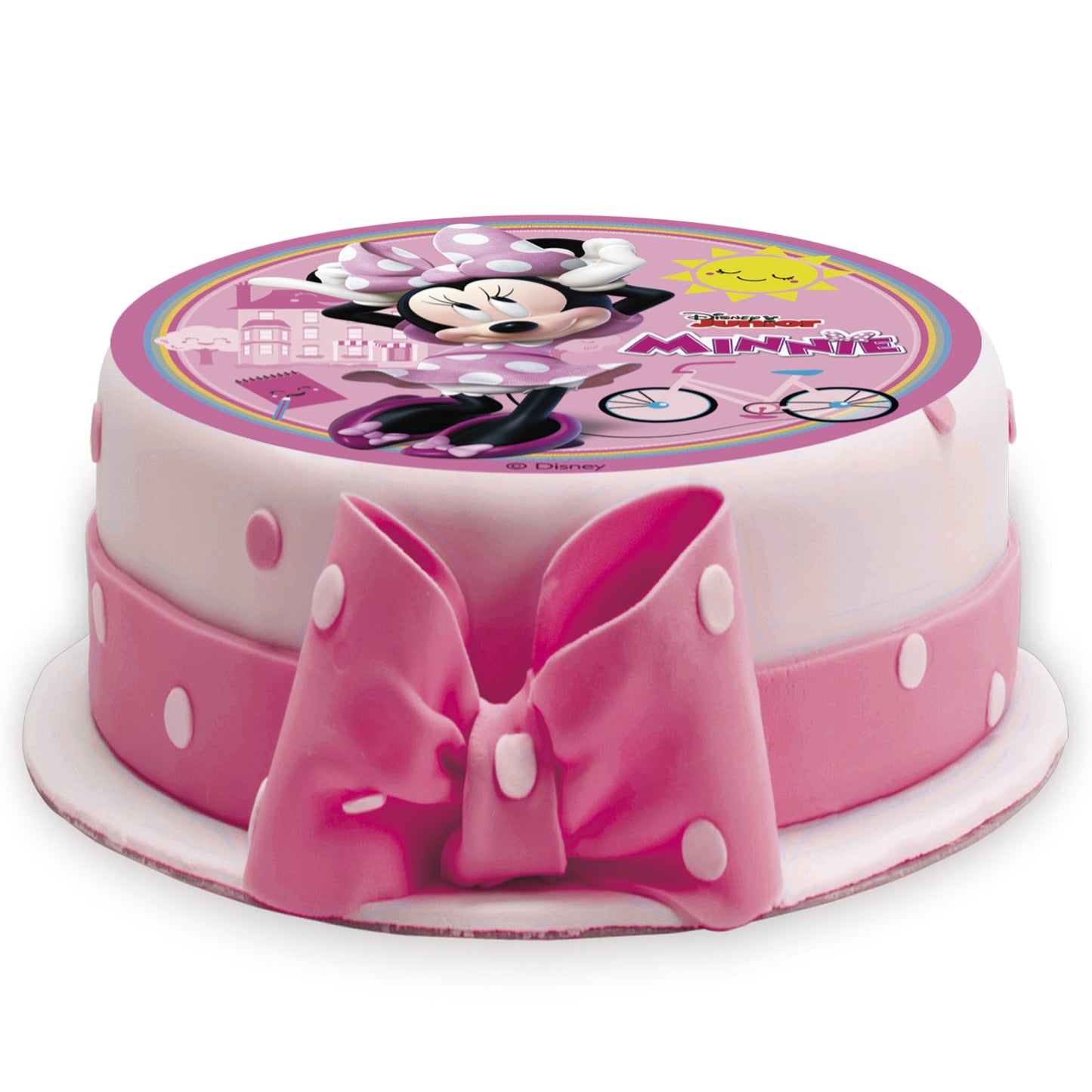 DISQUE COMESTIBLE DÉCO GÂTEAUX MINNIE ZERO 15,5CM