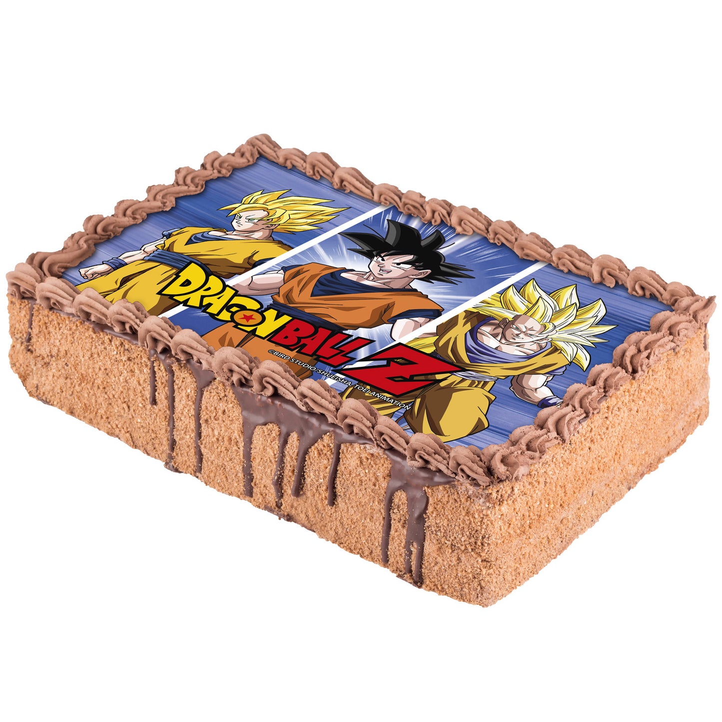 DRAGON BALL FONDANT DECORATION CAKE 14,8X21CM