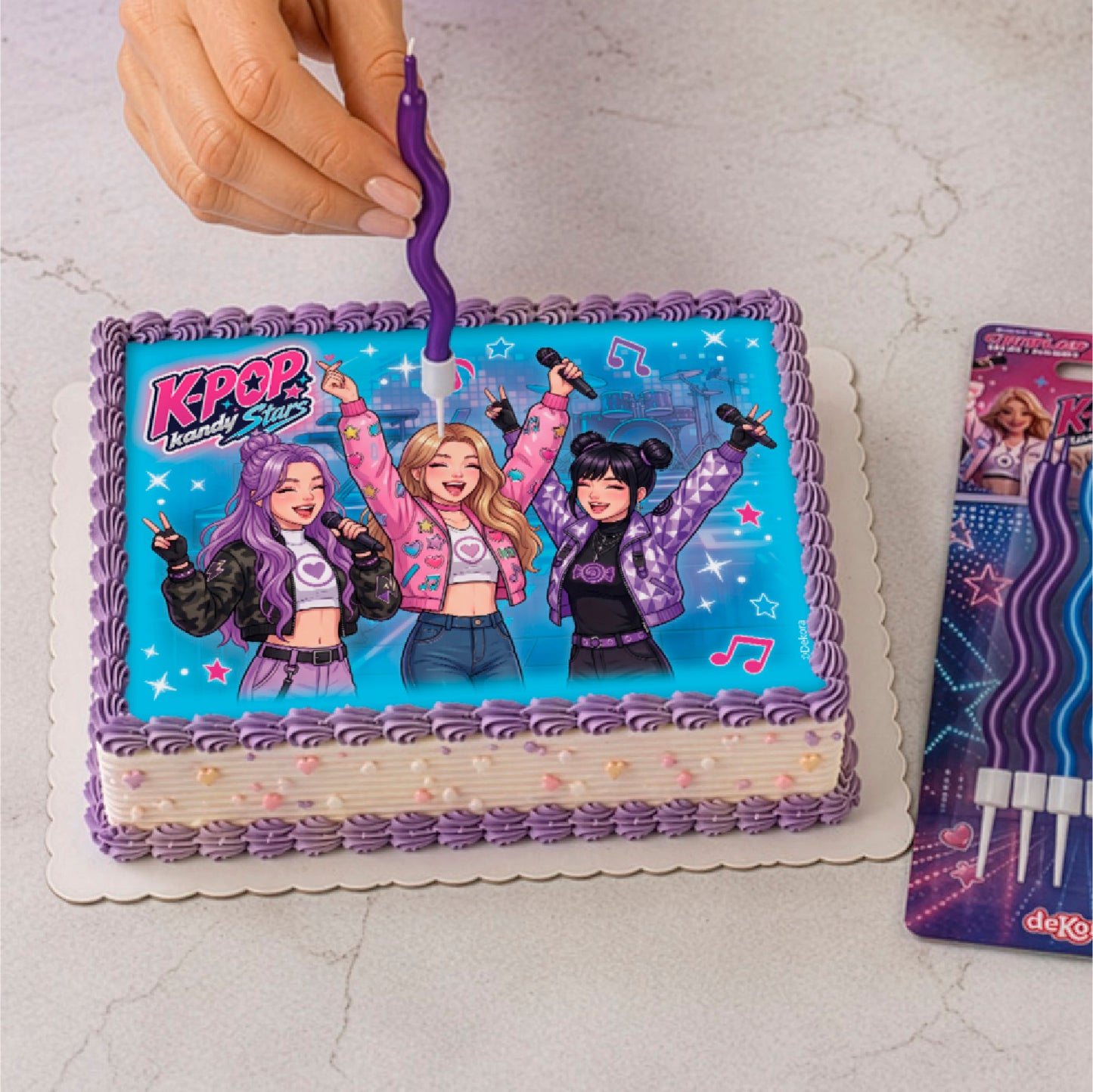 KPOP EDIBLE CAKE SHEET 14,8X21CM A5