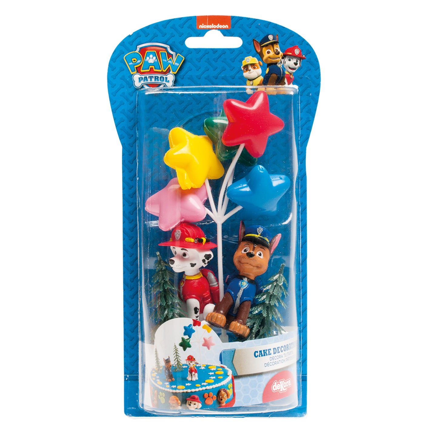 KIT PVC RETAIL PAW PATROL PARA DECORAR TARTAS