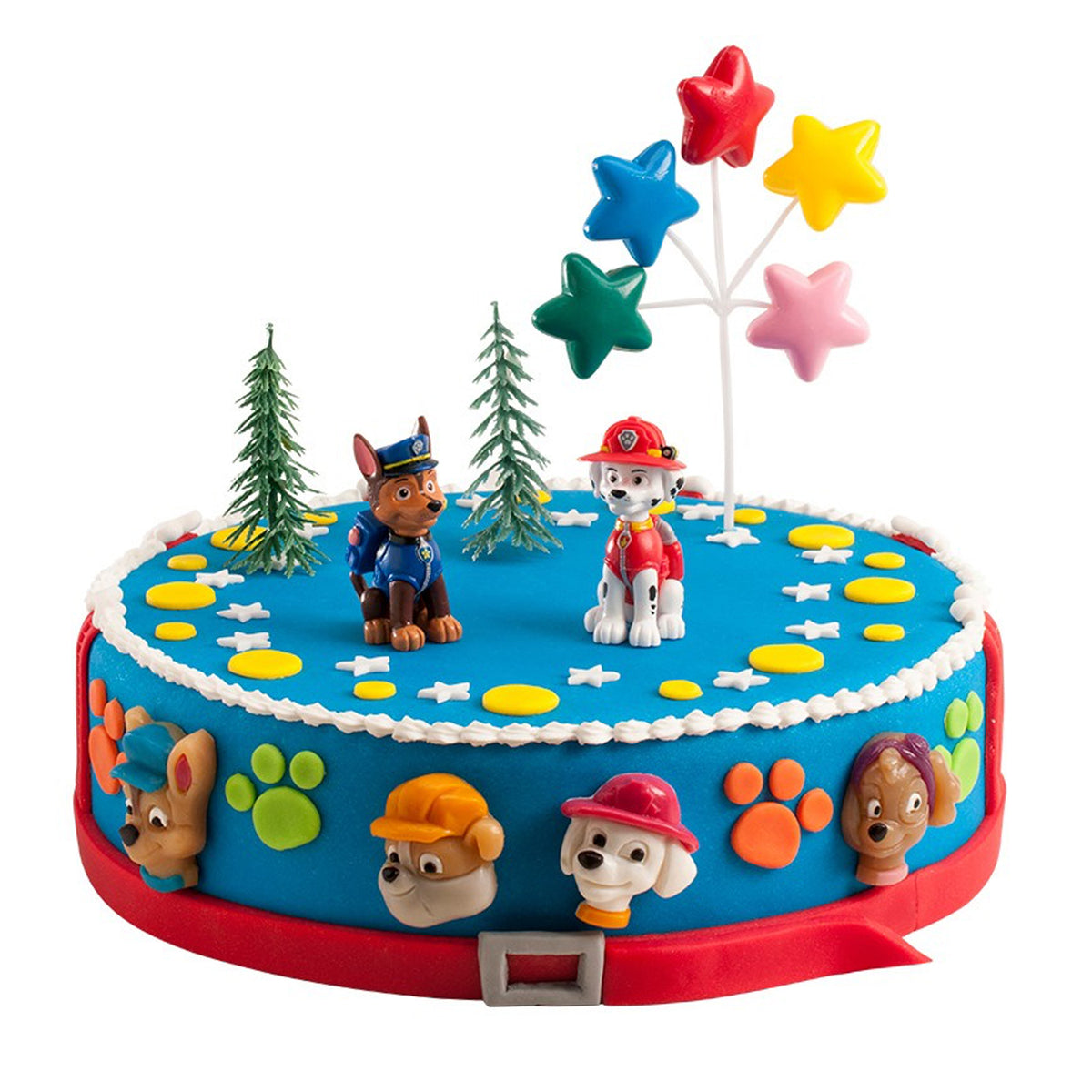 PVC RETAIL PAW PATROL CAKE DECORATING KIT