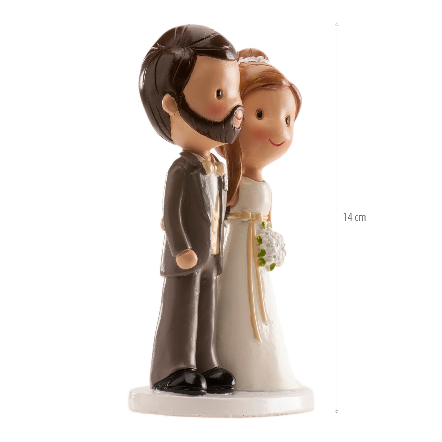 PARES DE CASAMENTO "OLD FASHION" 14 CM