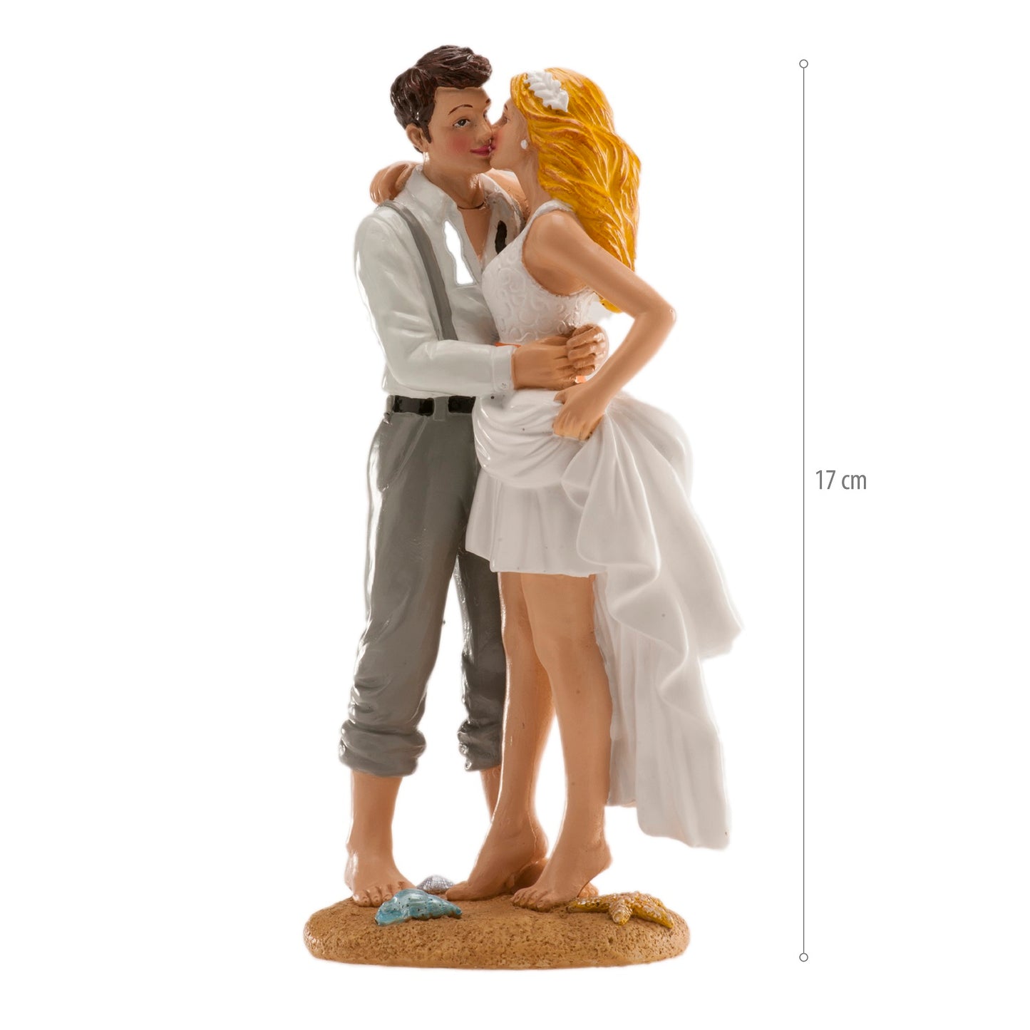 WEDDING COUPLE "ON THE BEACH" 16 CM