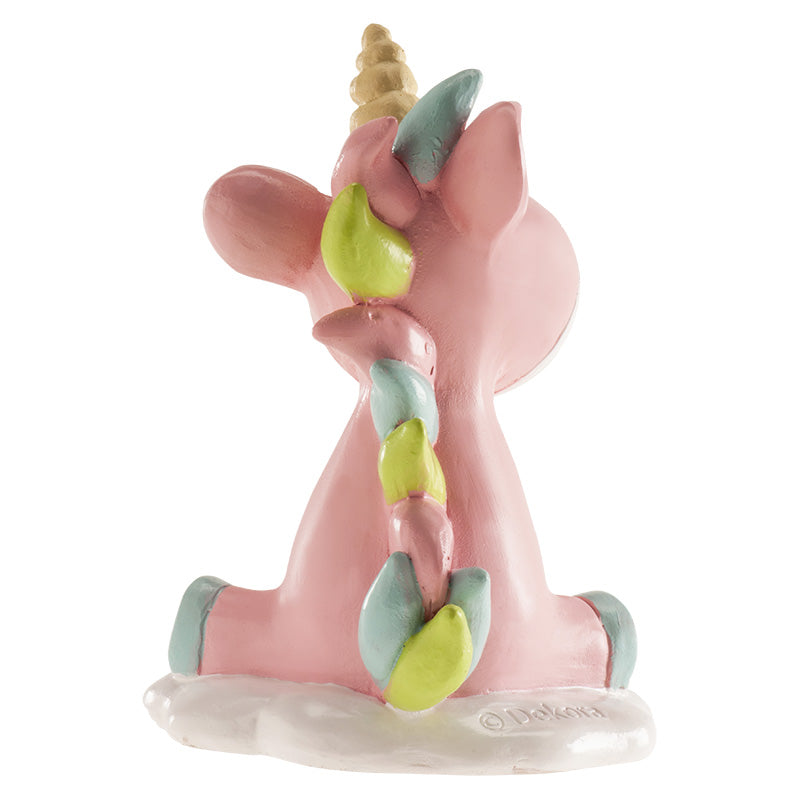 FIGURA TARTA BAUTIZO UNICORNIO 10CM