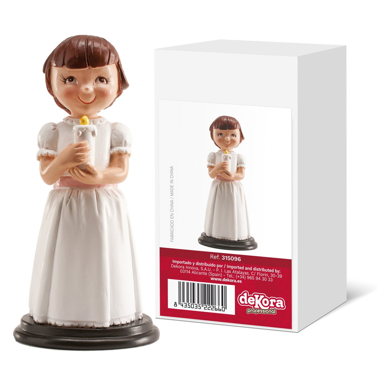 COMMUNION FIGURINE FILLE WICKED 13CM.