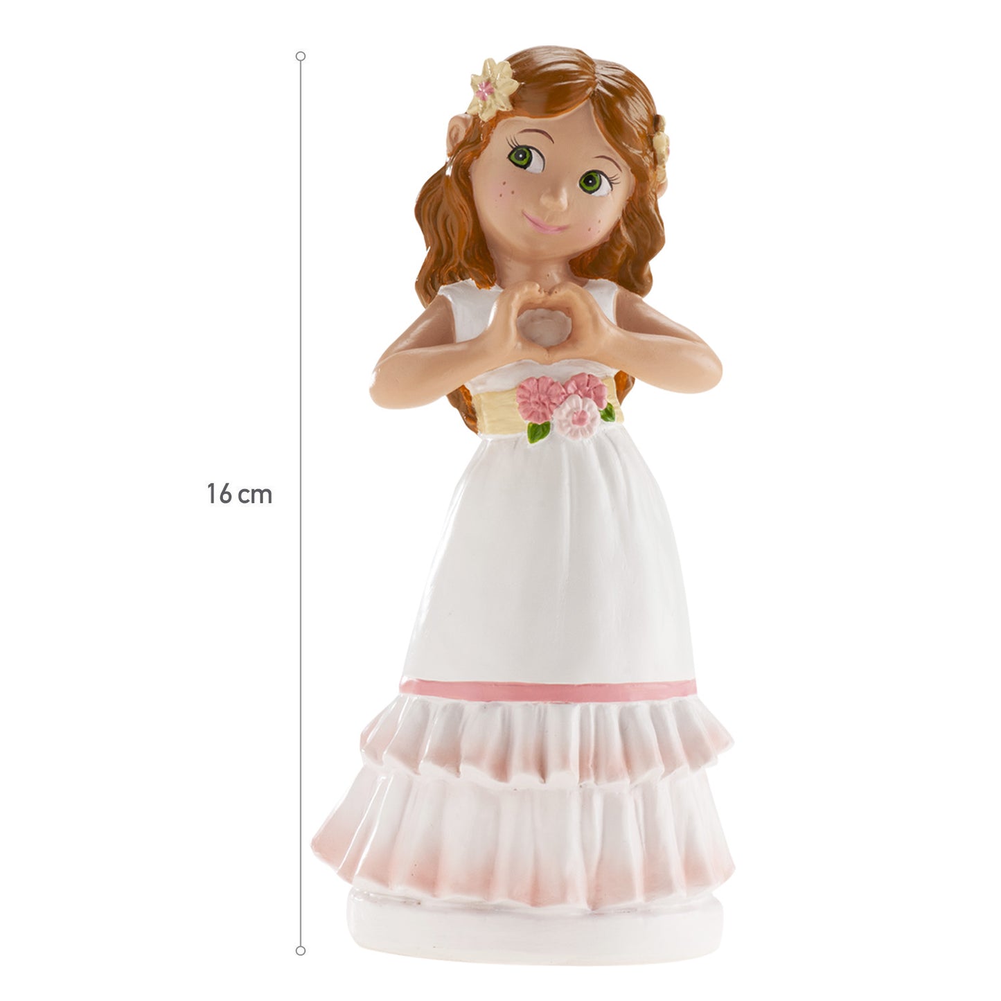 FIGURINE GÂTEAU COMMUNION BETTY 16CM