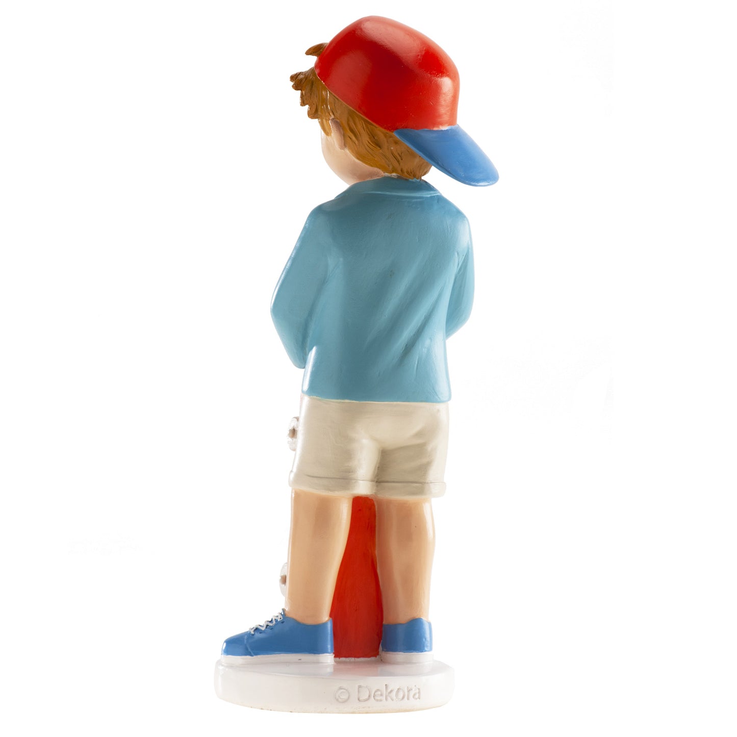 MENINO BOLO COMUNHÃO SKATE 16,3CM