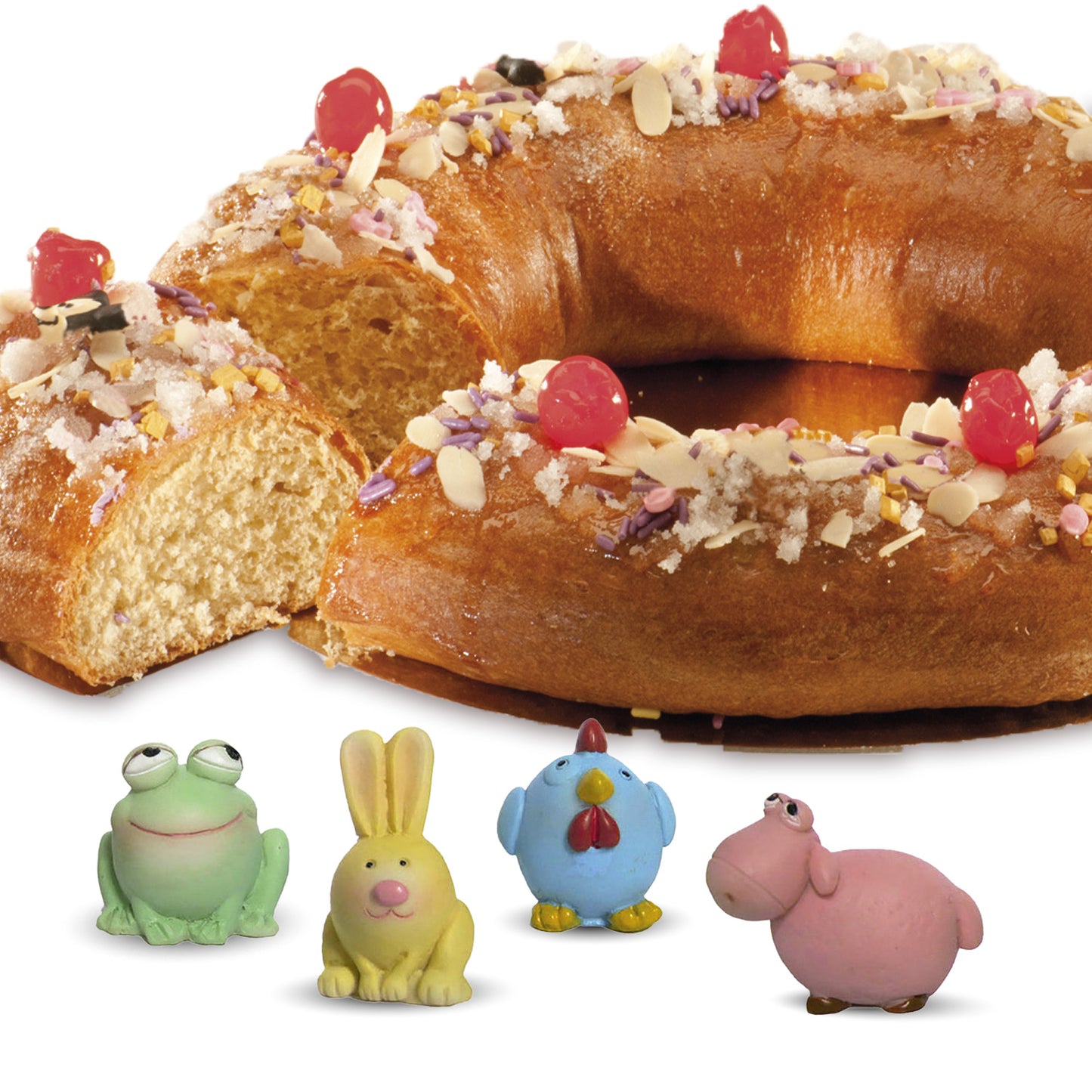 FIGURAS RESINA ROSCÓN 3D ANIMALES COLORES 3-3.5CM