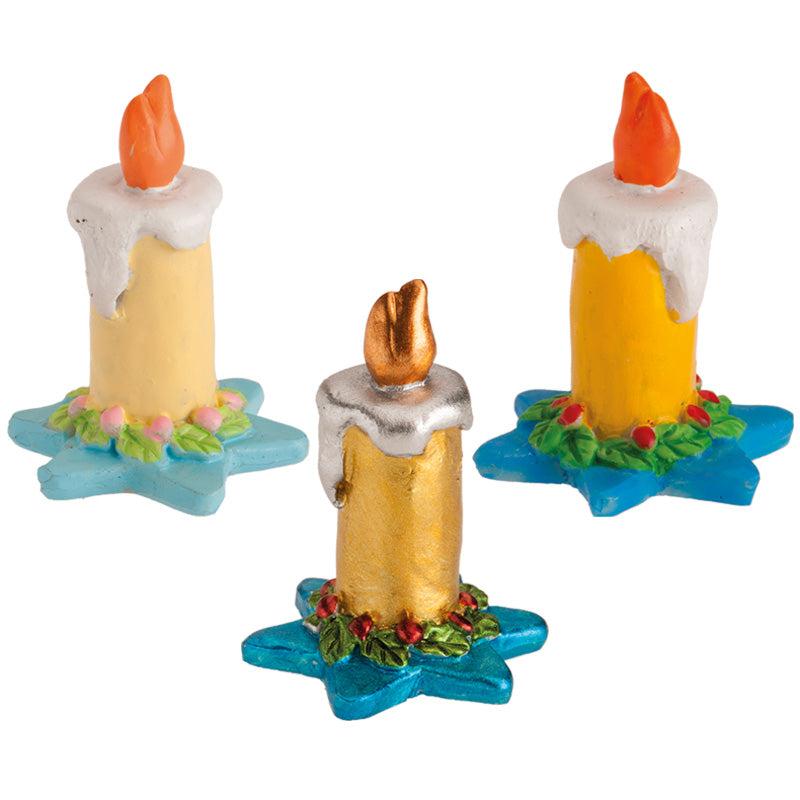 FIGURAS RESINA DE ROSCÓN 3D VELAS 3 CM