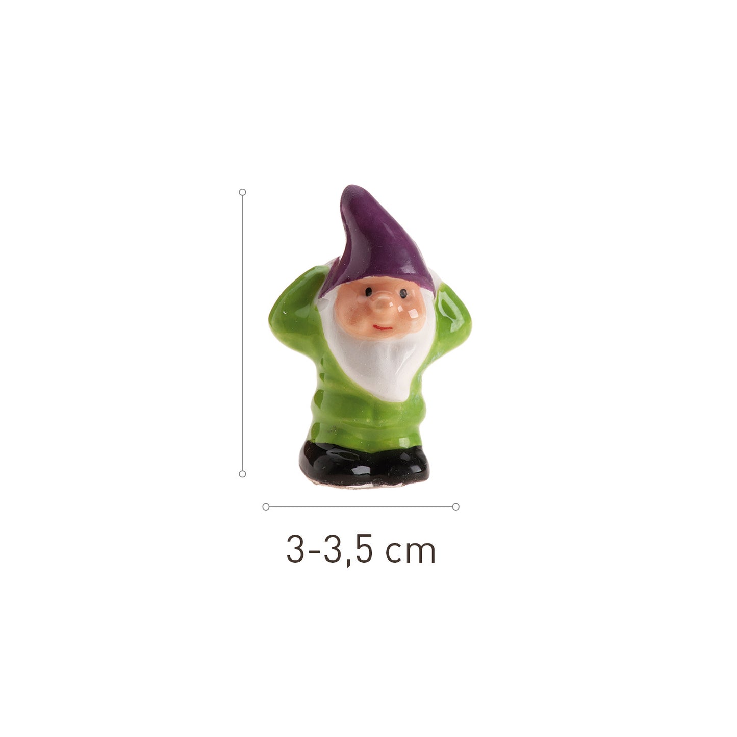 FIGURAS ROSCÓN CERÁMICA ENANITOS 3-3.5CM