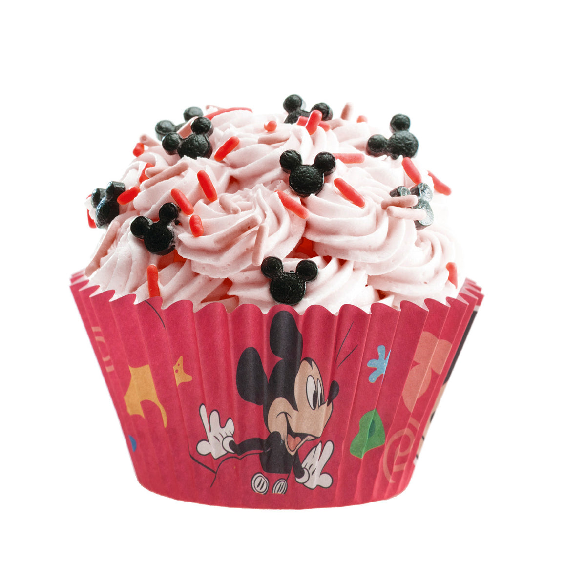 BLÍSTER 25 CÁPSULAS CUPCAKE MICKEY Ø 5CM H 3CM