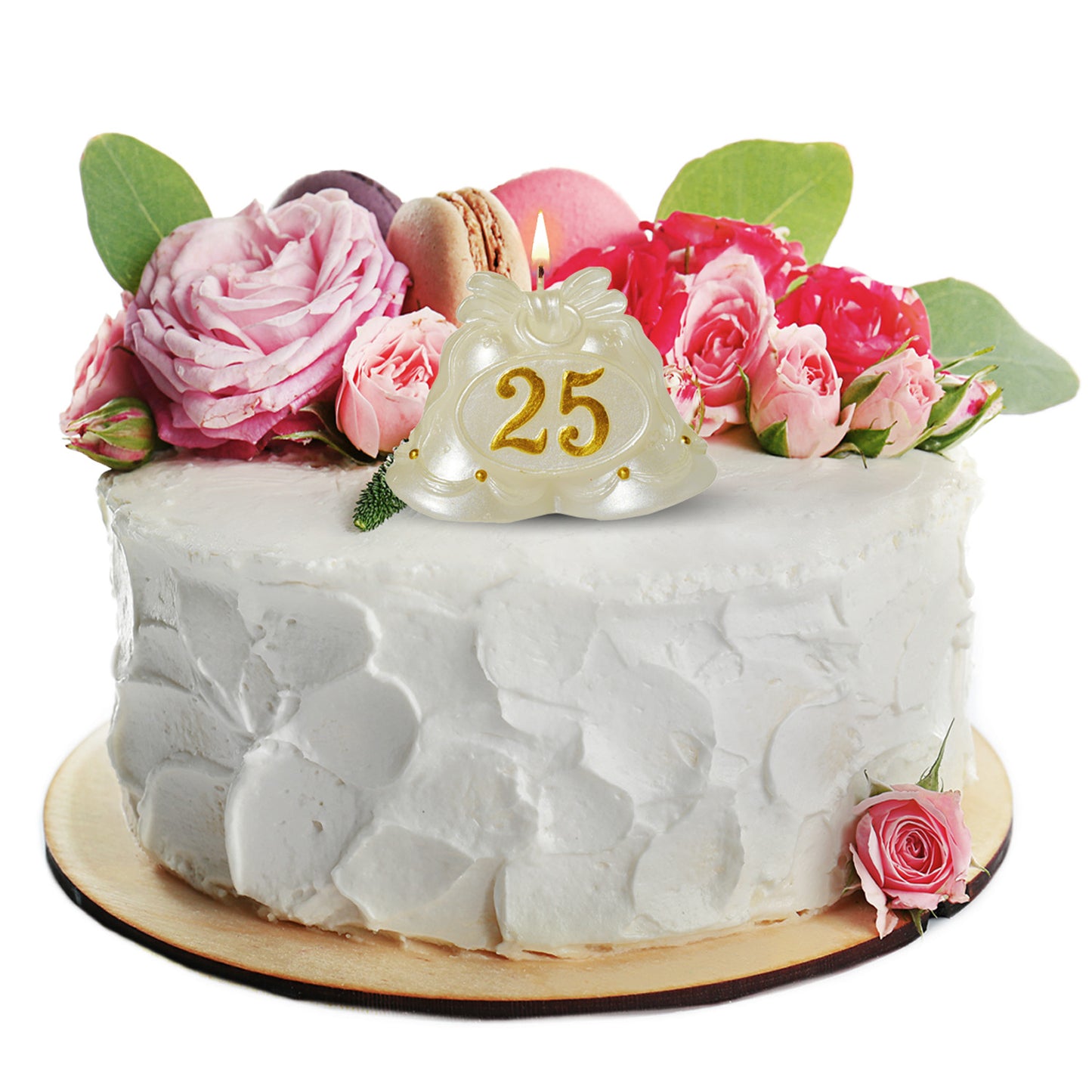 CANDELA 25 ANNIVERSARIO 7 CM